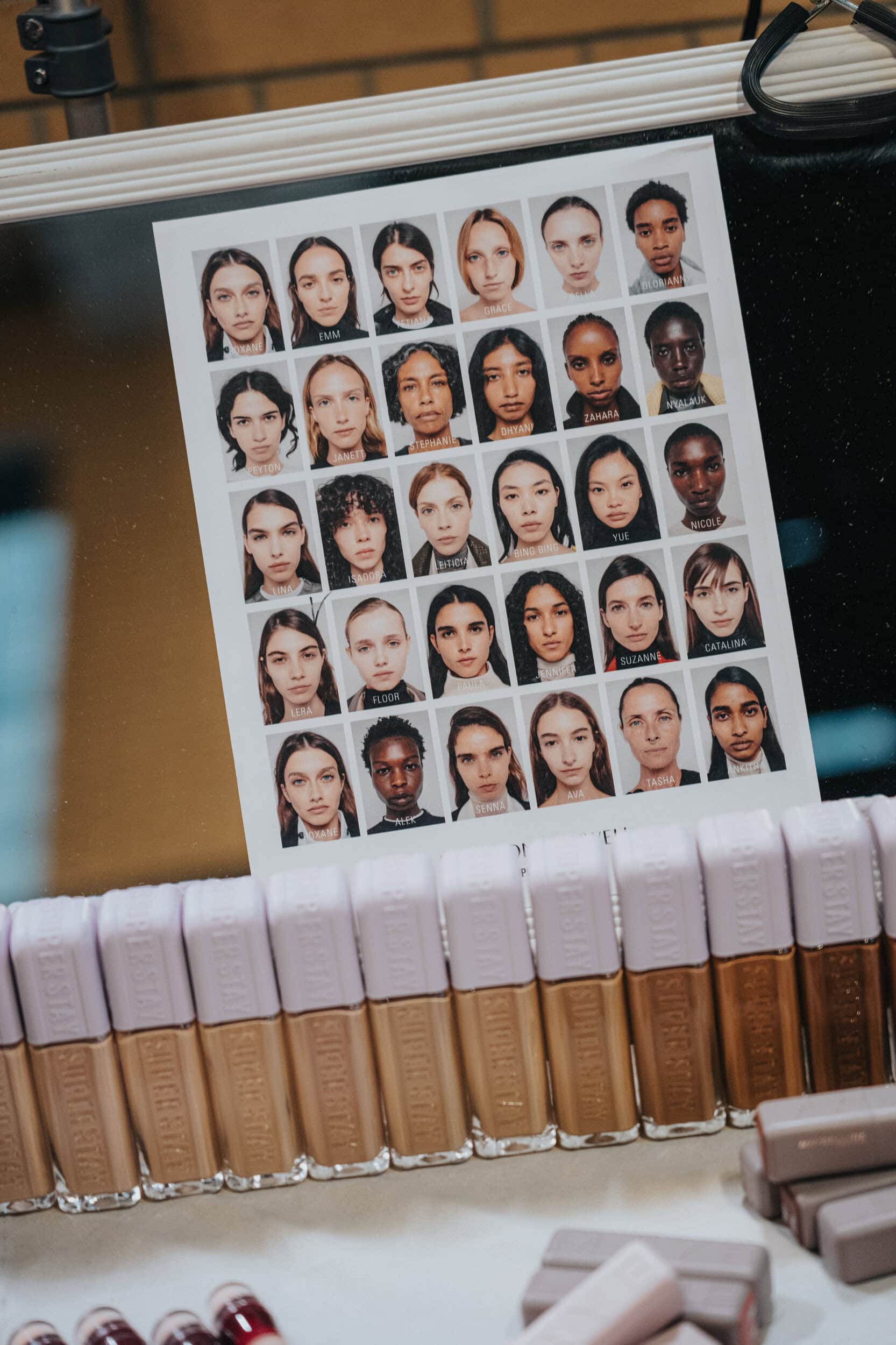 Brandon Maxwell Spring 2027 Fashion Show Backstage