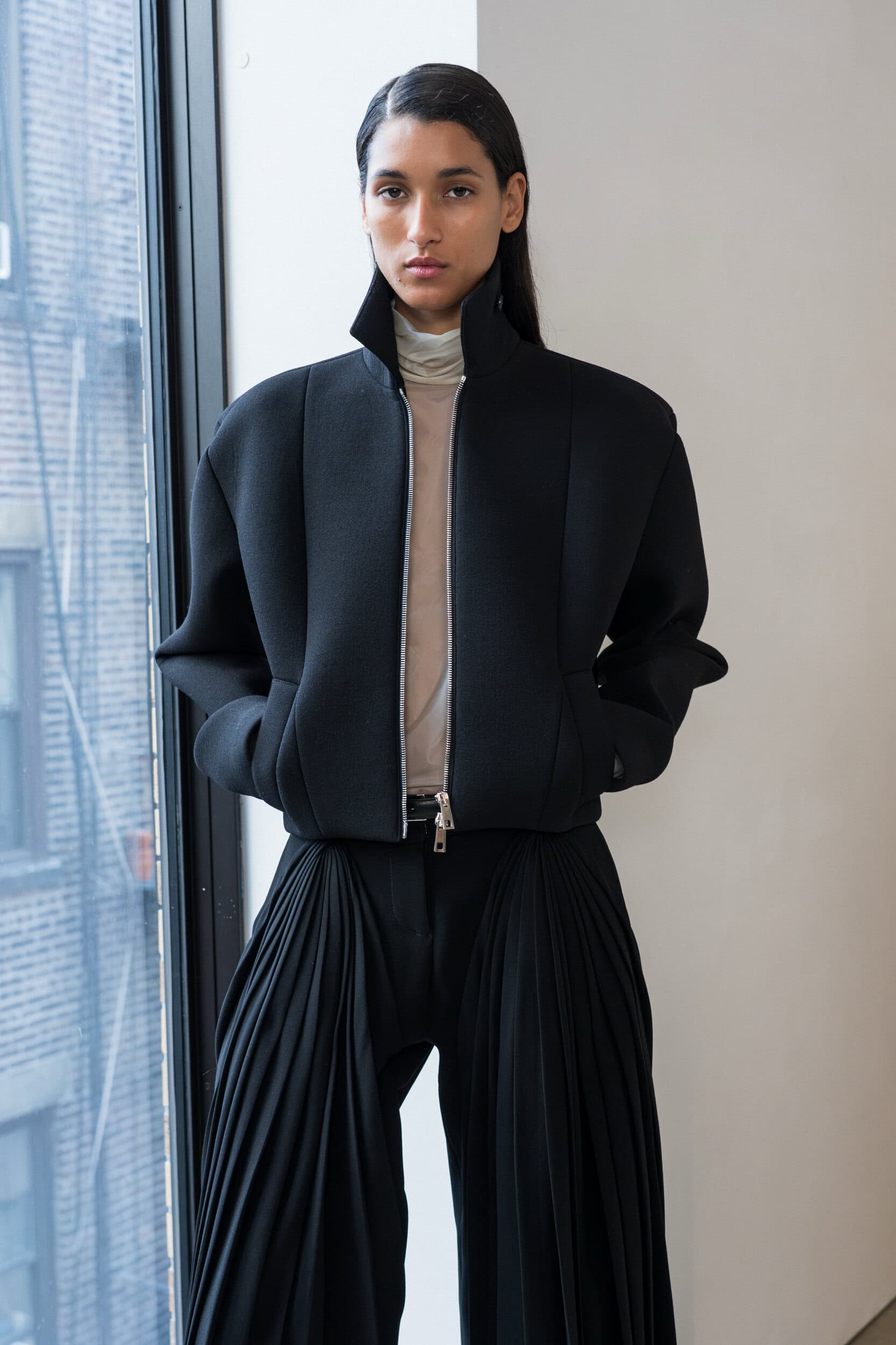 Brandon Maxwell Spring 2027 Fashion Show Backstage