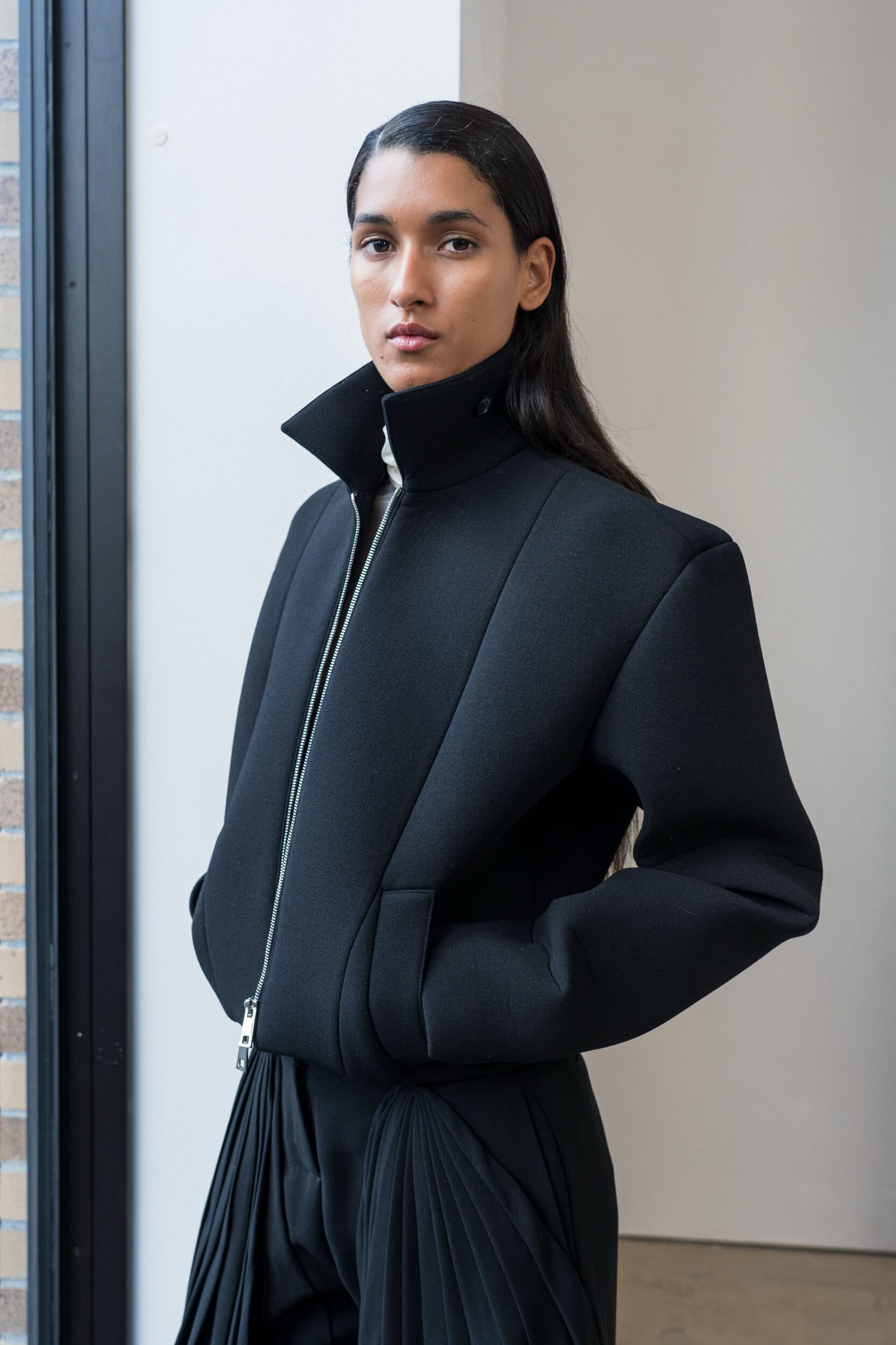 Brandon Maxwell Spring 2027 Fashion Show Backstage