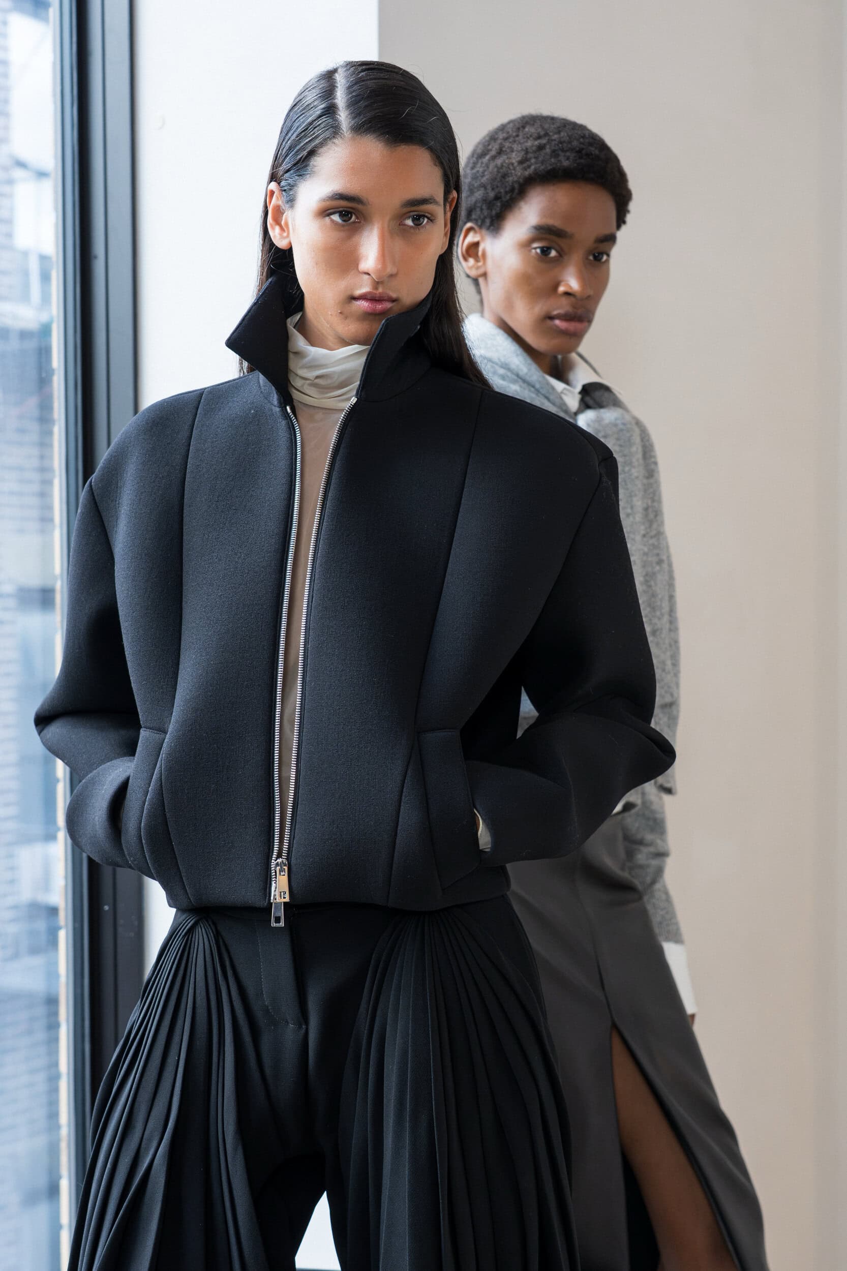 Brandon Maxwell Spring 2027 Fashion Show Backstage