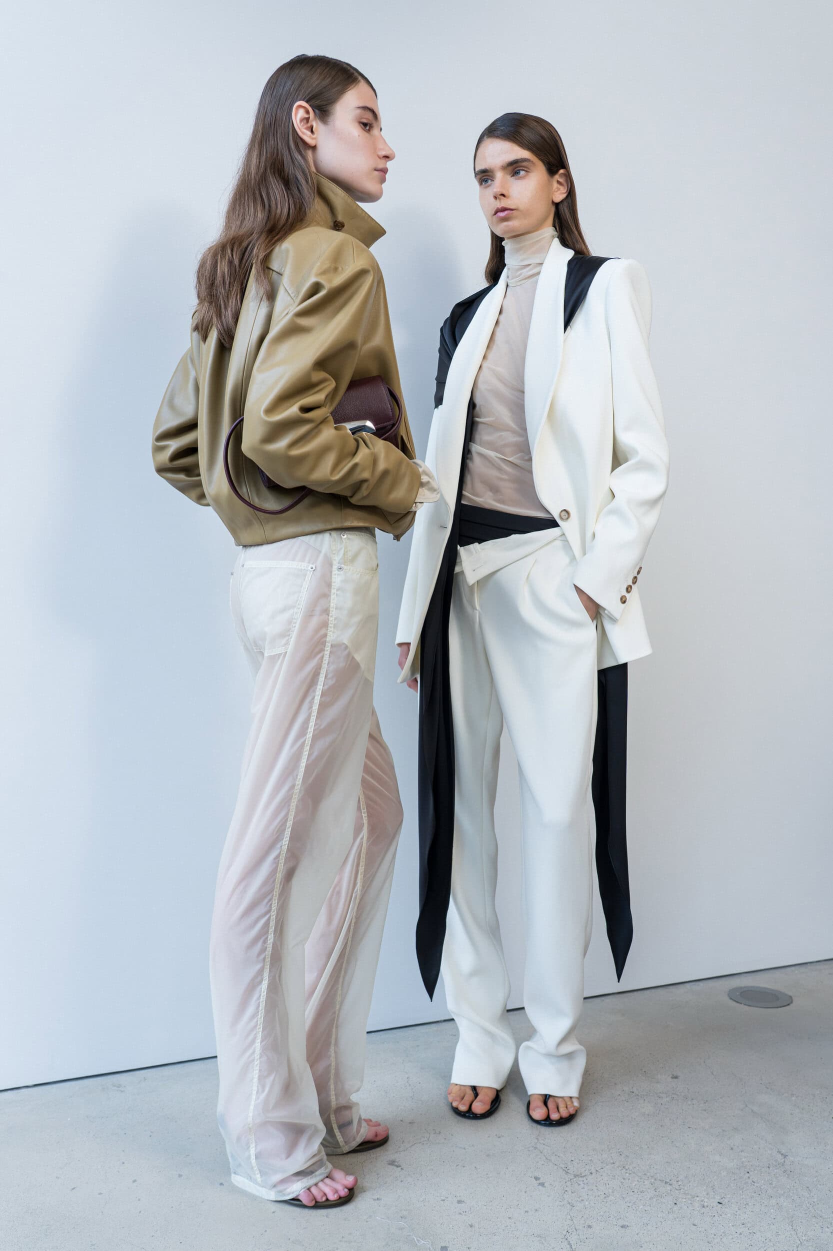 Brandon Maxwell Spring 2027 Fashion Show Backstage