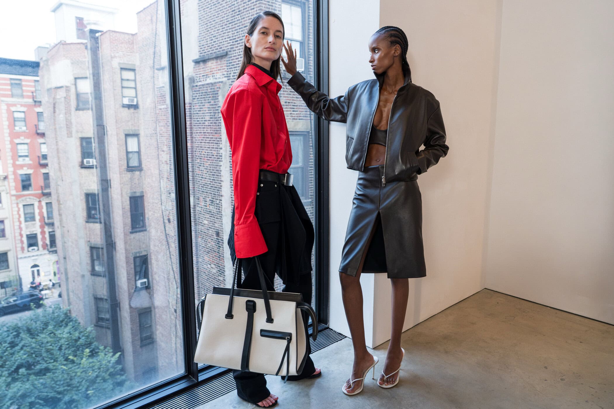 Brandon Maxwell Spring 2027 Fashion Show Backstage