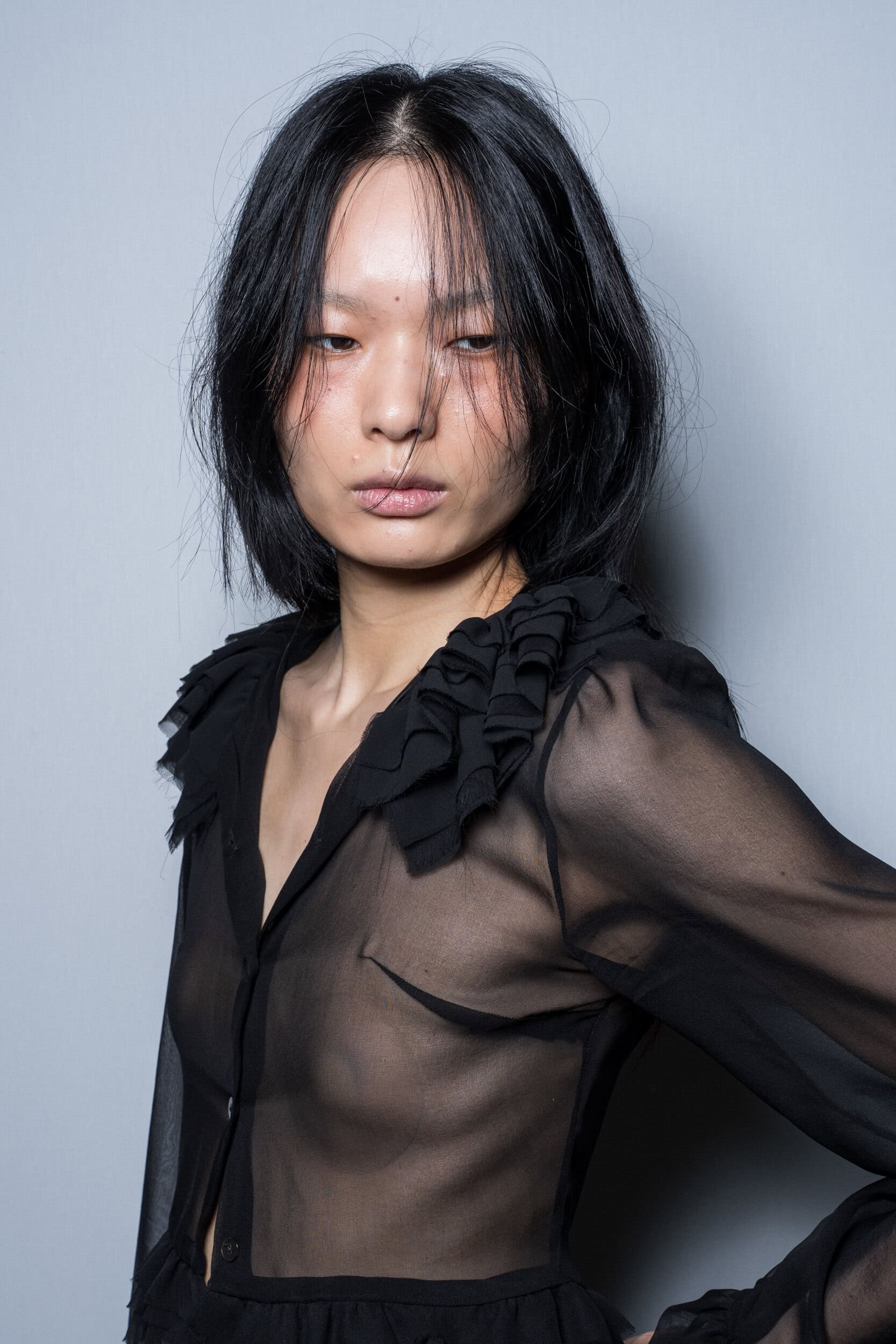 Meruert Tolegen Spring 2027 Fashion Show Backstage