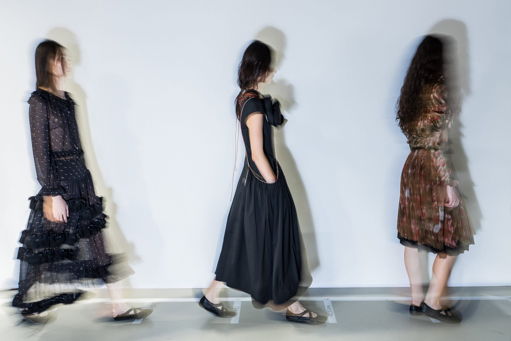 Meruert Tolegen Spring 2027 Fashion Show Backstage