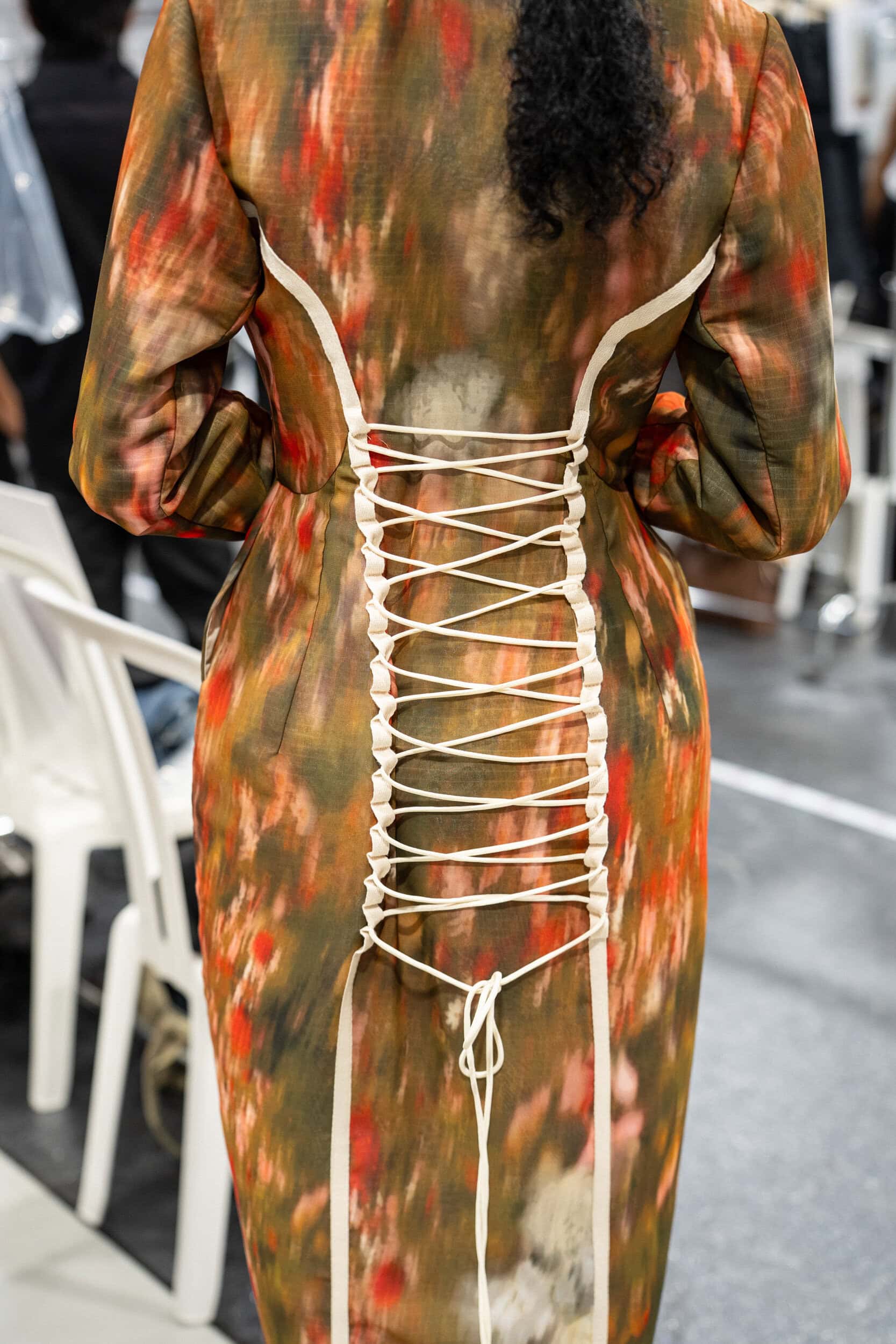 Meruert Tolegen Spring 2027 Fashion Show Backstage