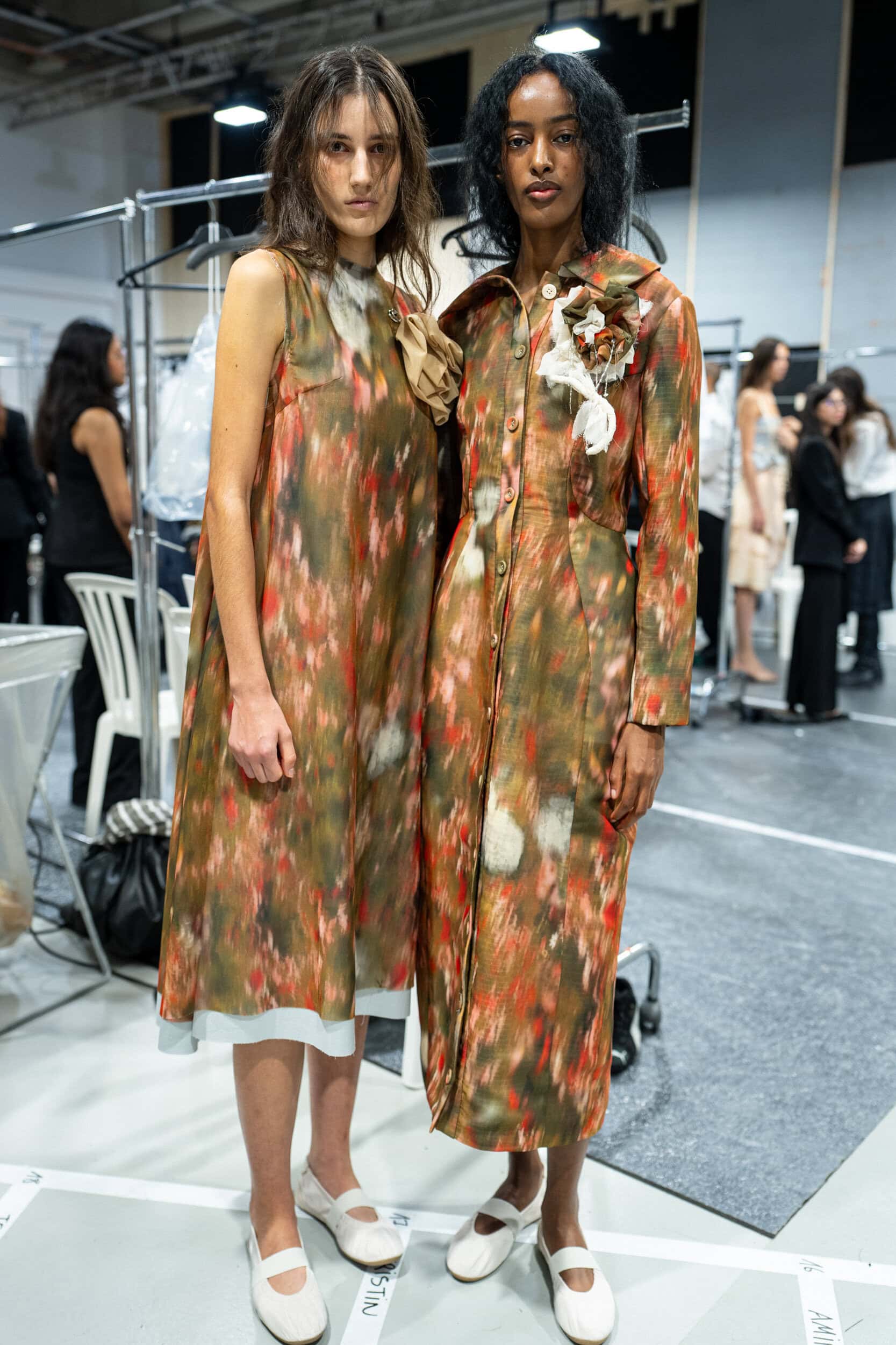 Meruert Tolegen Spring 2027 Fashion Show Backstage