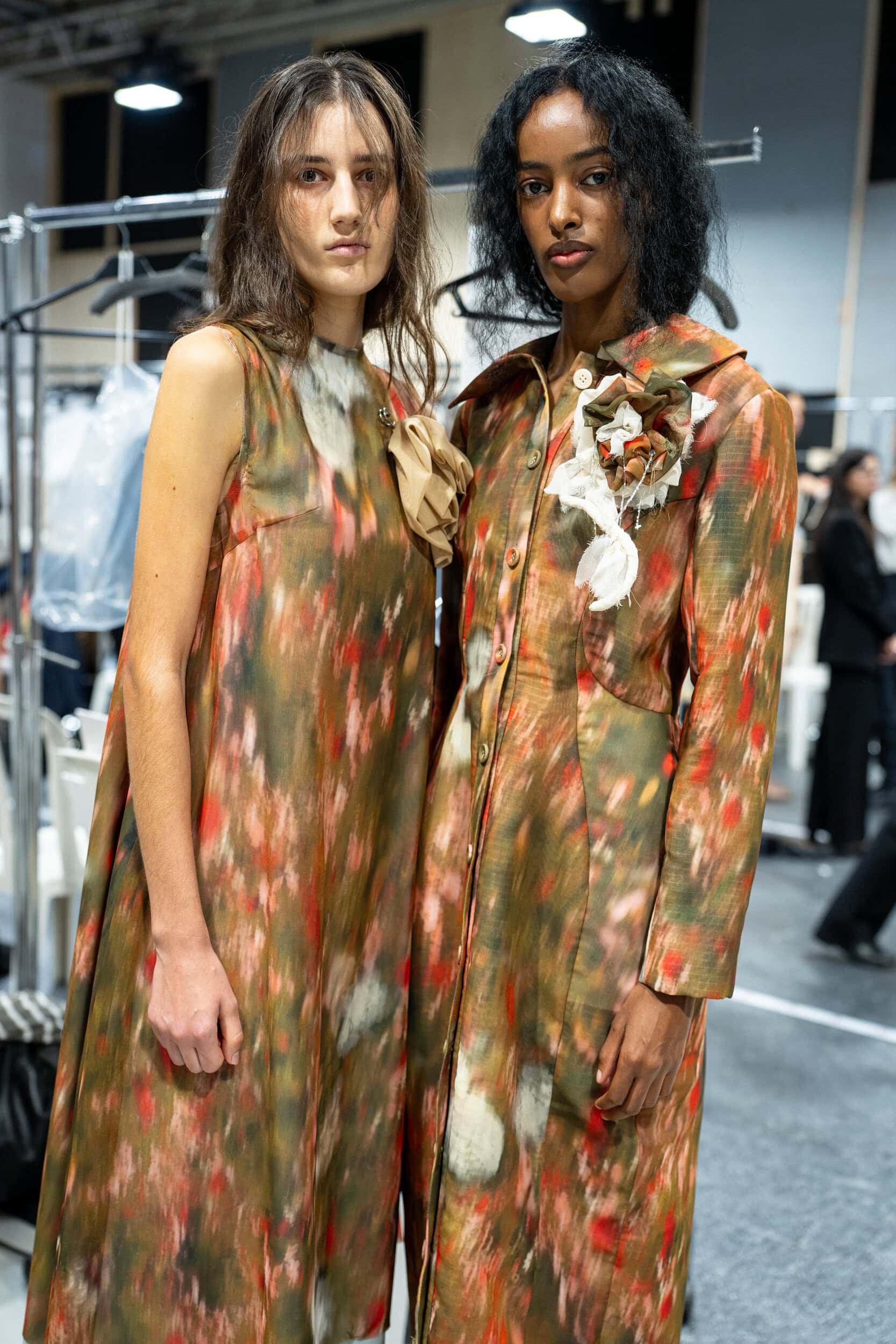 Meruert Tolegen Spring 2027 Fashion Show Backstage