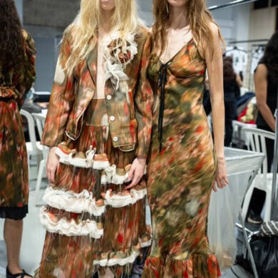 Meruert Tolegen Spring 2027 Fashion Show Backstage