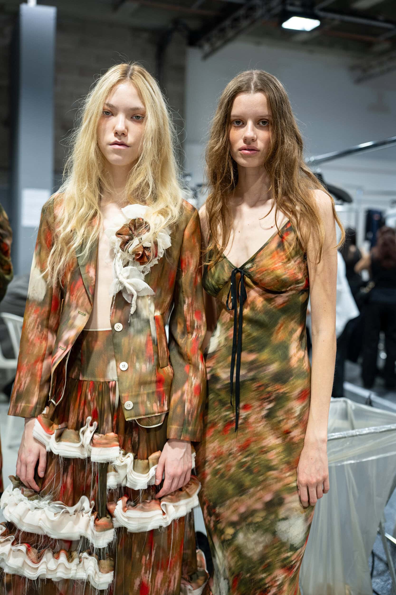 Meruert Tolegen Spring 2027 Fashion Show Backstage