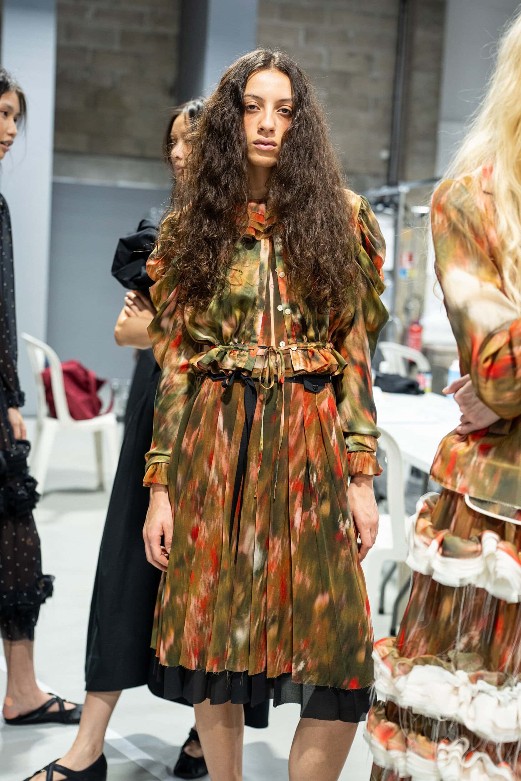 Meruert Tolegen Spring 2027 Fashion Show Backstage