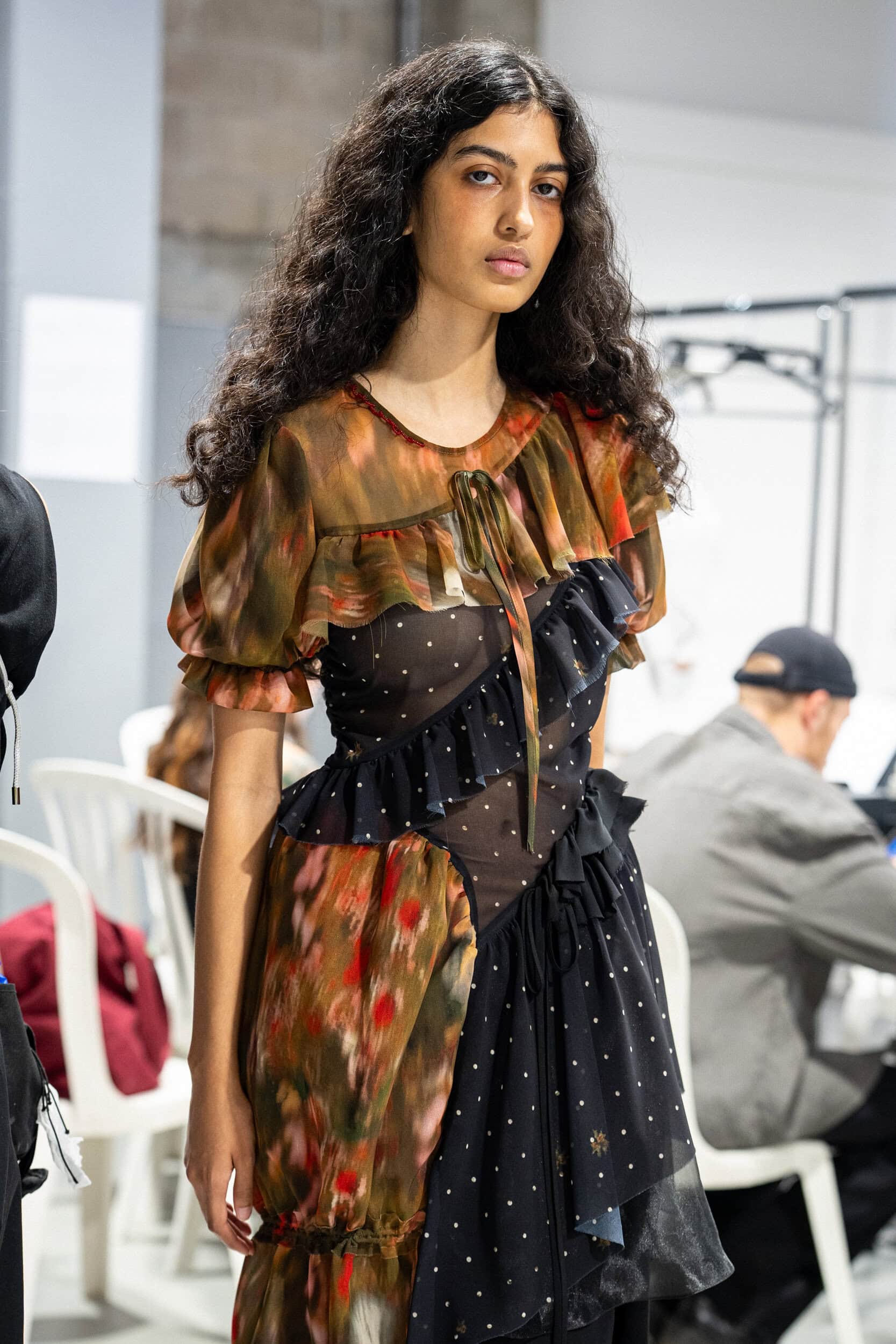 Meruert Tolegen Spring 2027 Fashion Show Backstage
