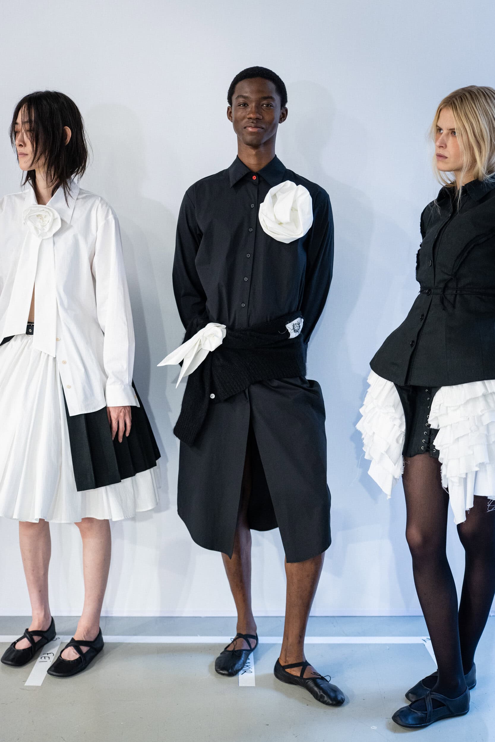 Meruert Tolegen Spring 2027 Fashion Show Backstage