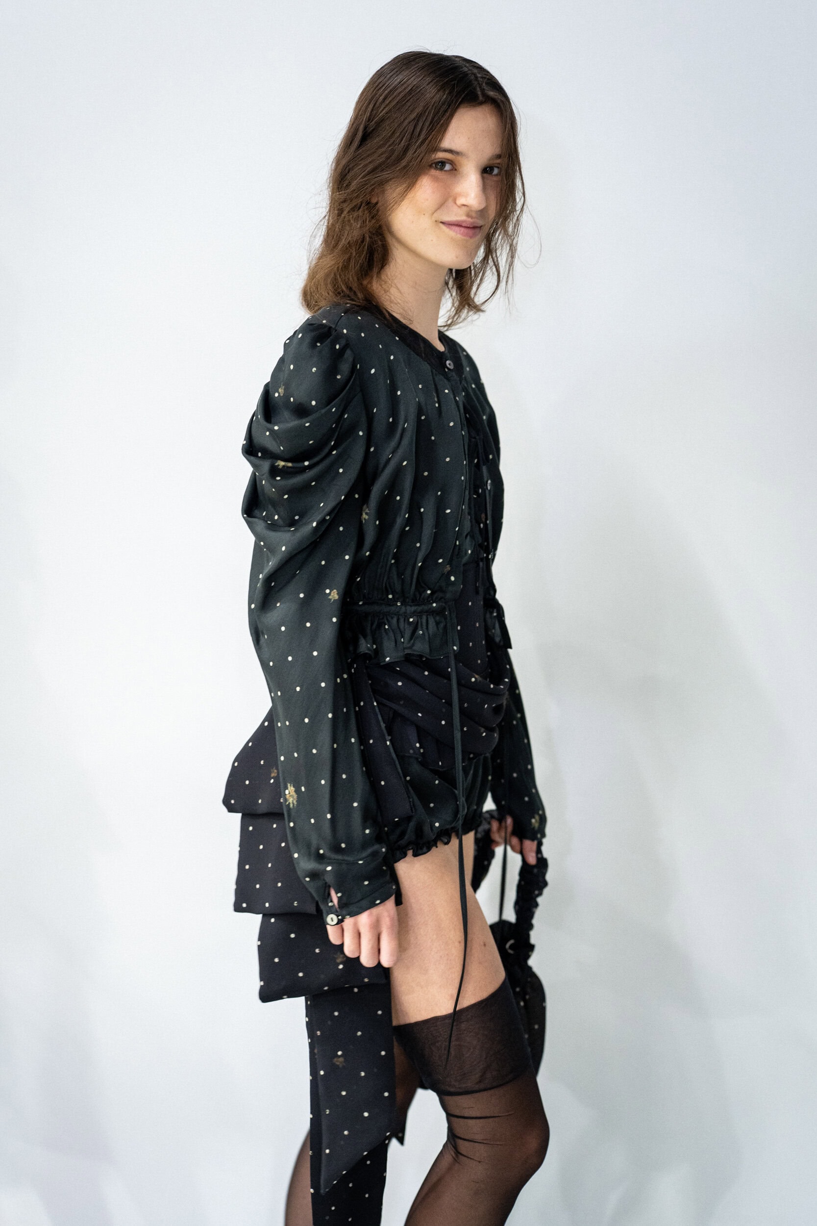 Meruert Tolegen Spring 2027 Fashion Show Backstage