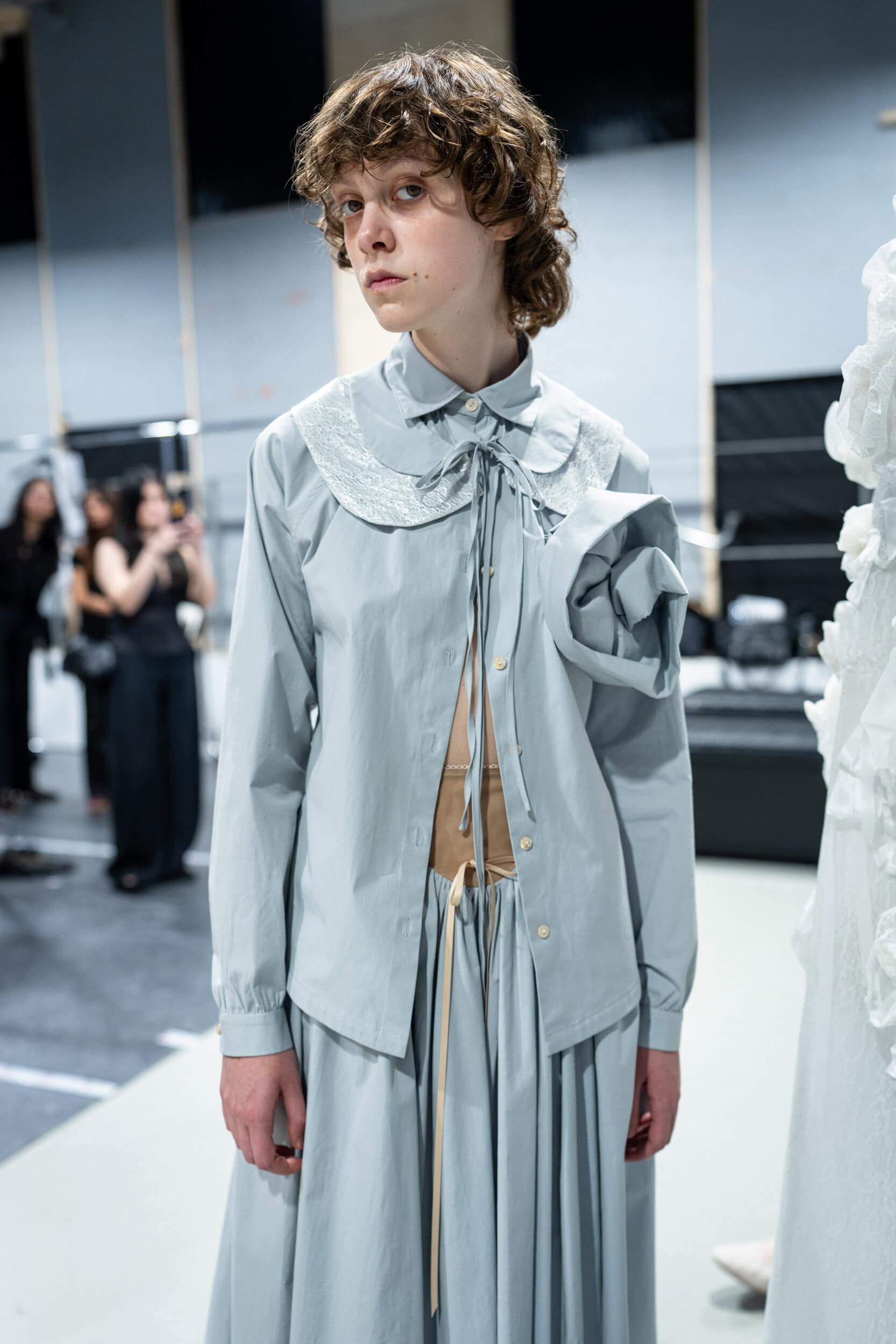 Meruert Tolegen Spring 2027 Fashion Show Backstage
