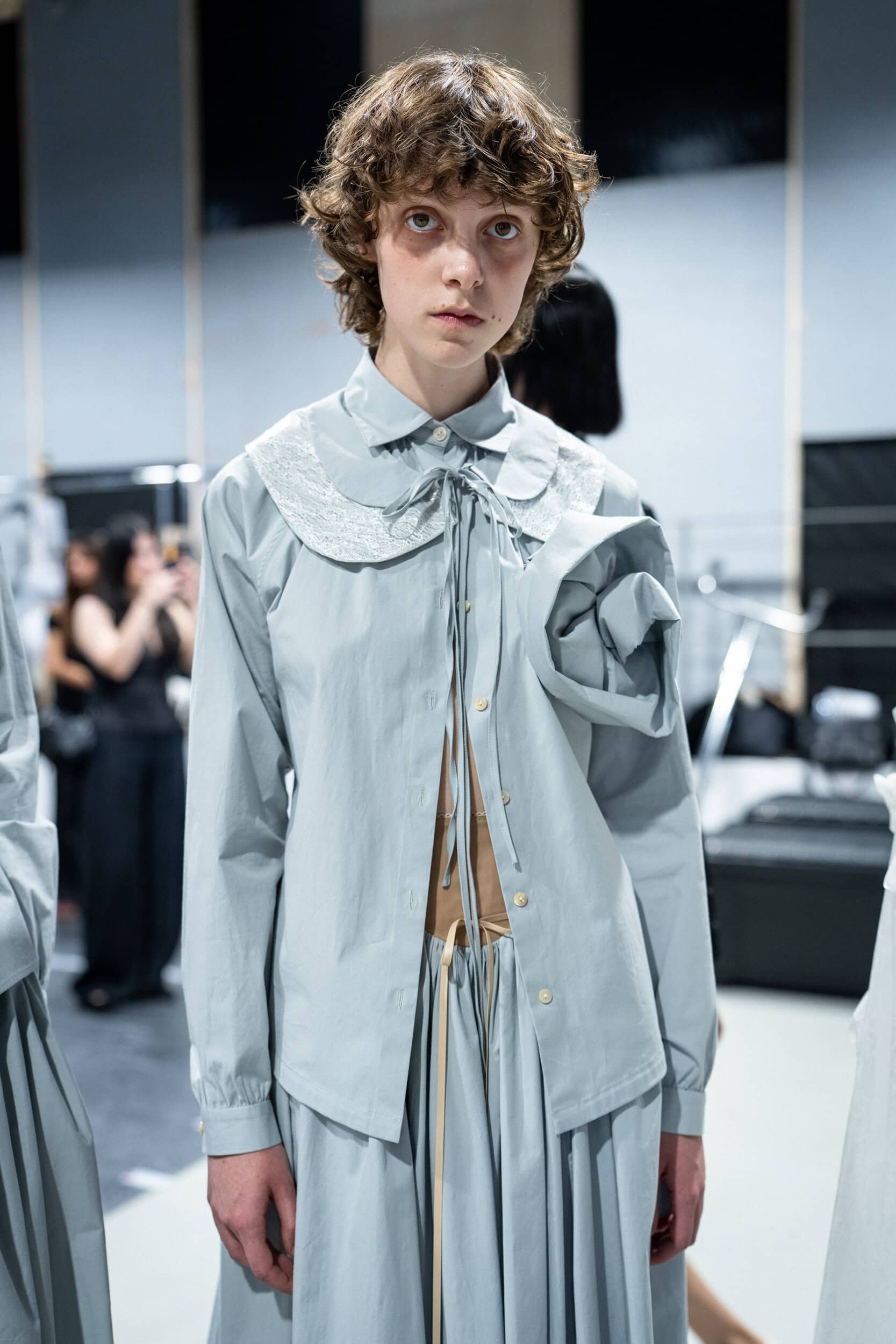 Meruert Tolegen Spring 2027 Fashion Show Backstage