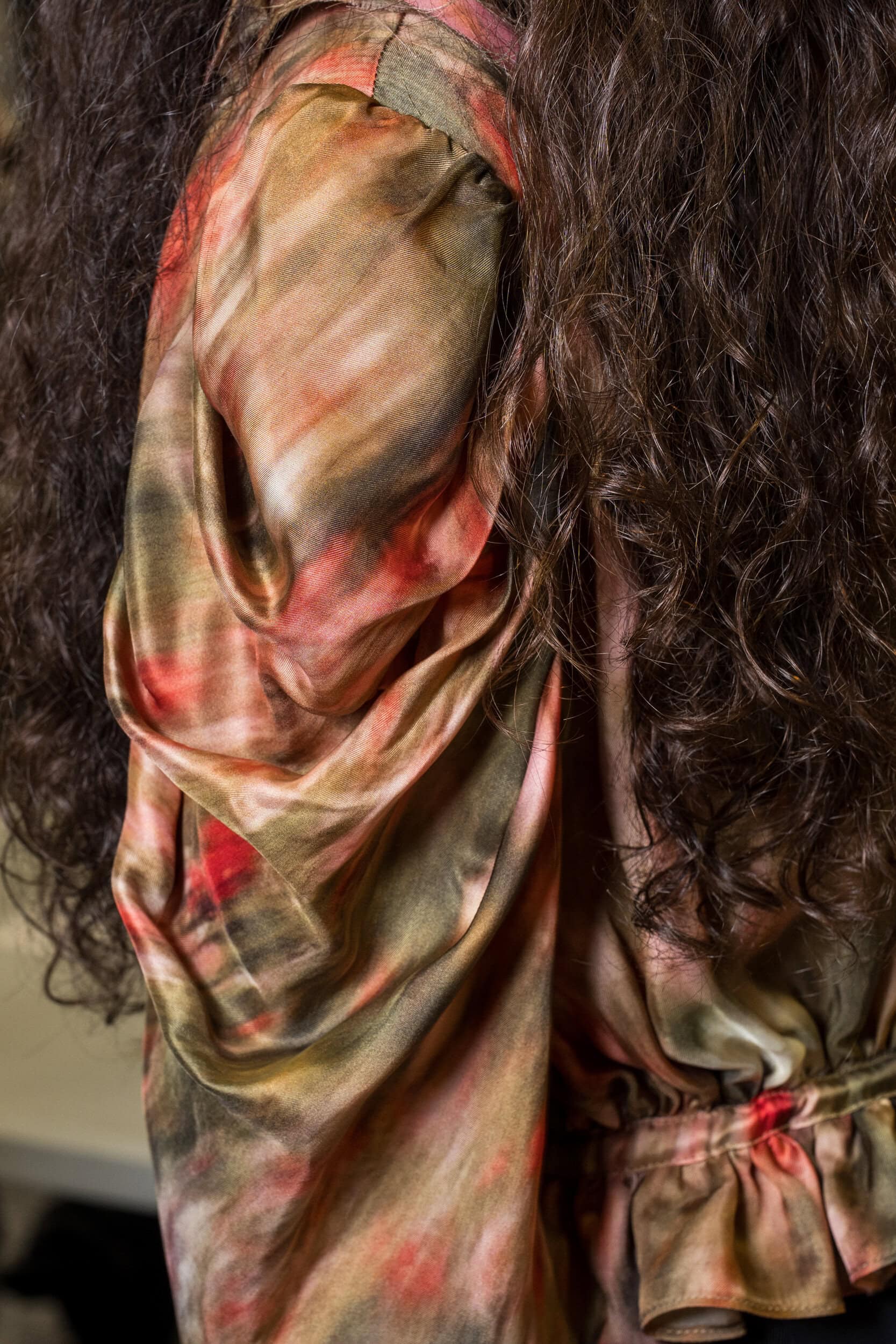 Meruert Tolegen Spring 2027 Fashion Show Backstage