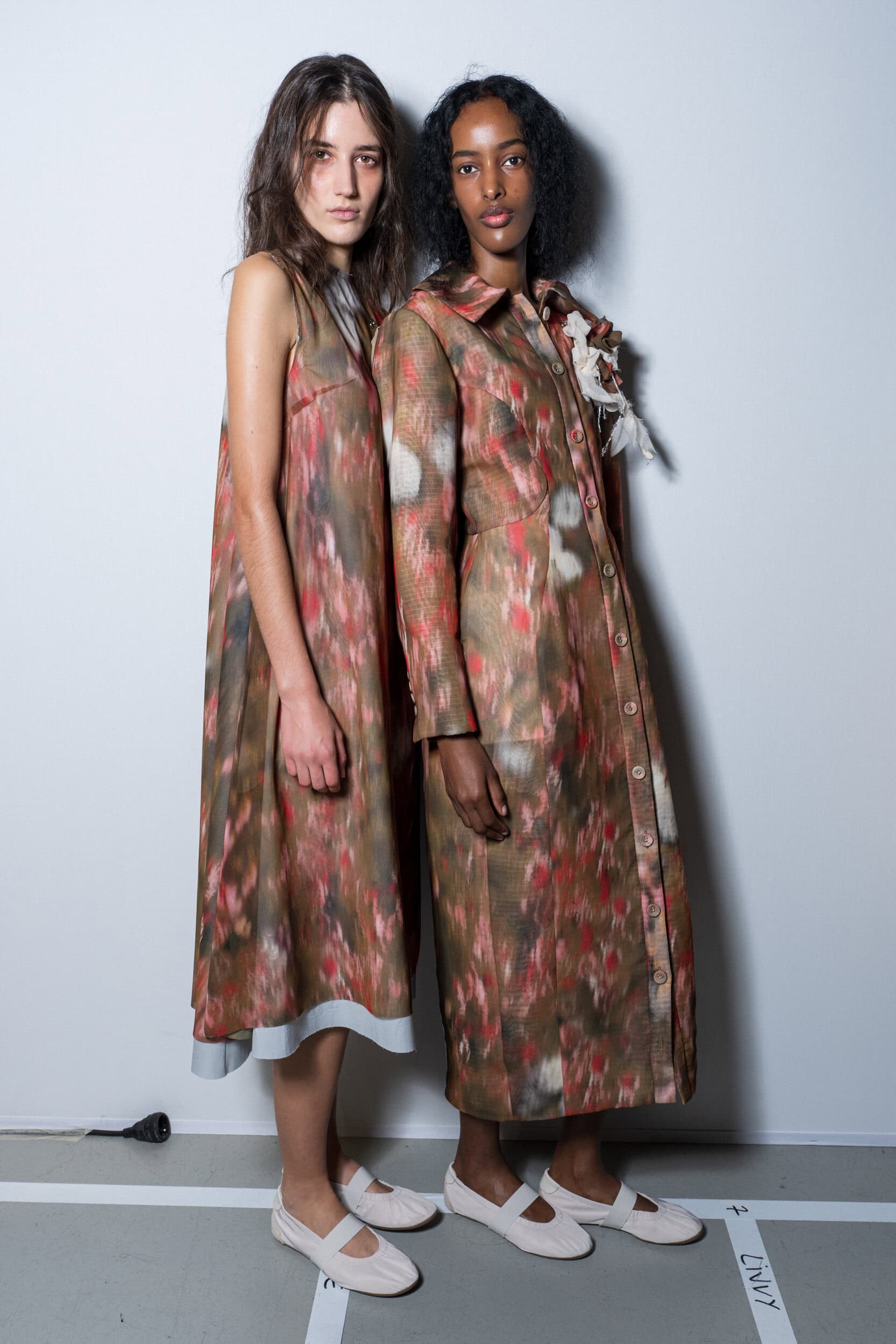 Meruert Tolegen Spring 2027 Fashion Show Backstage