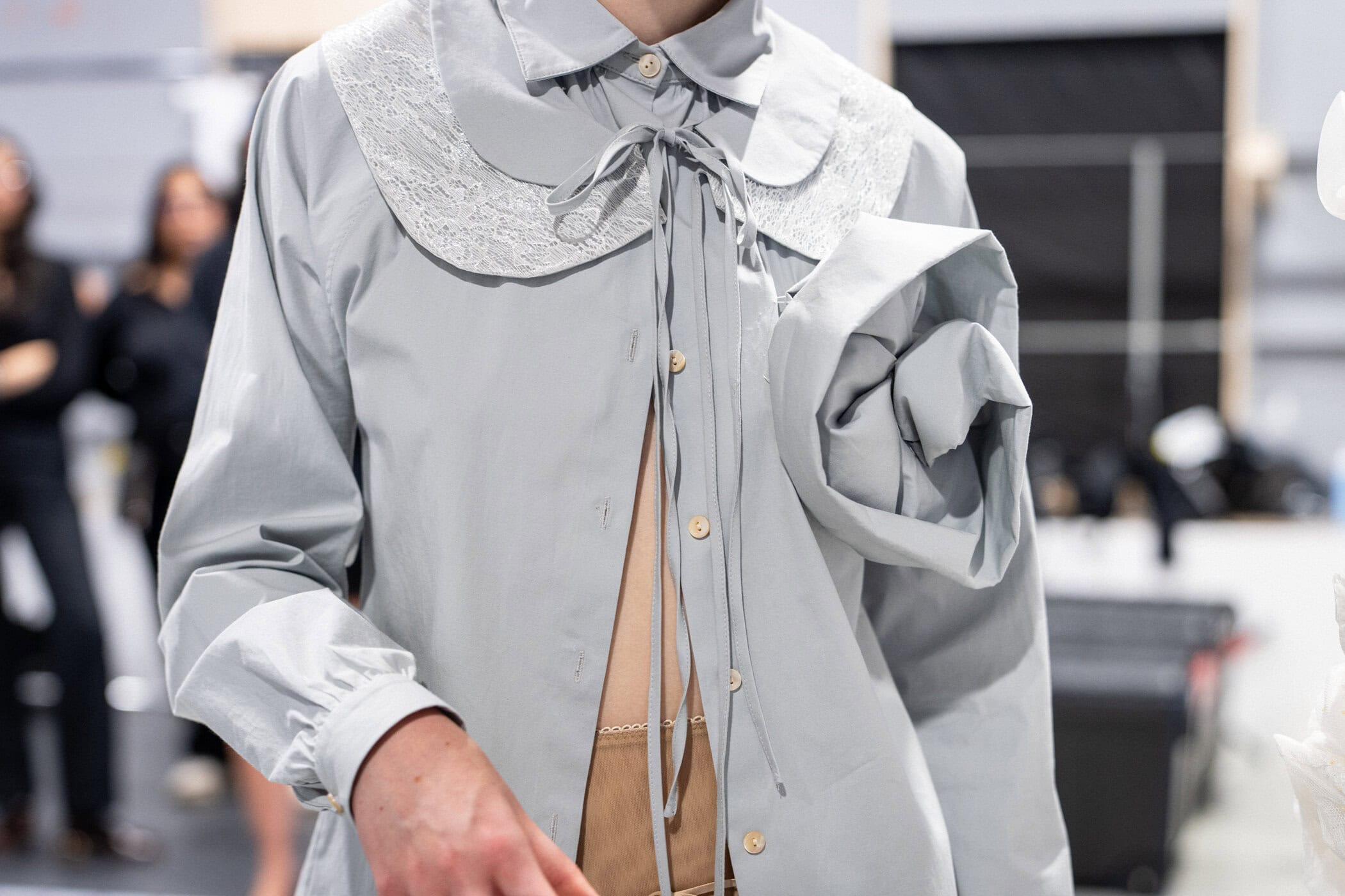 Meruert Tolegen Spring 2027 Fashion Show Backstage