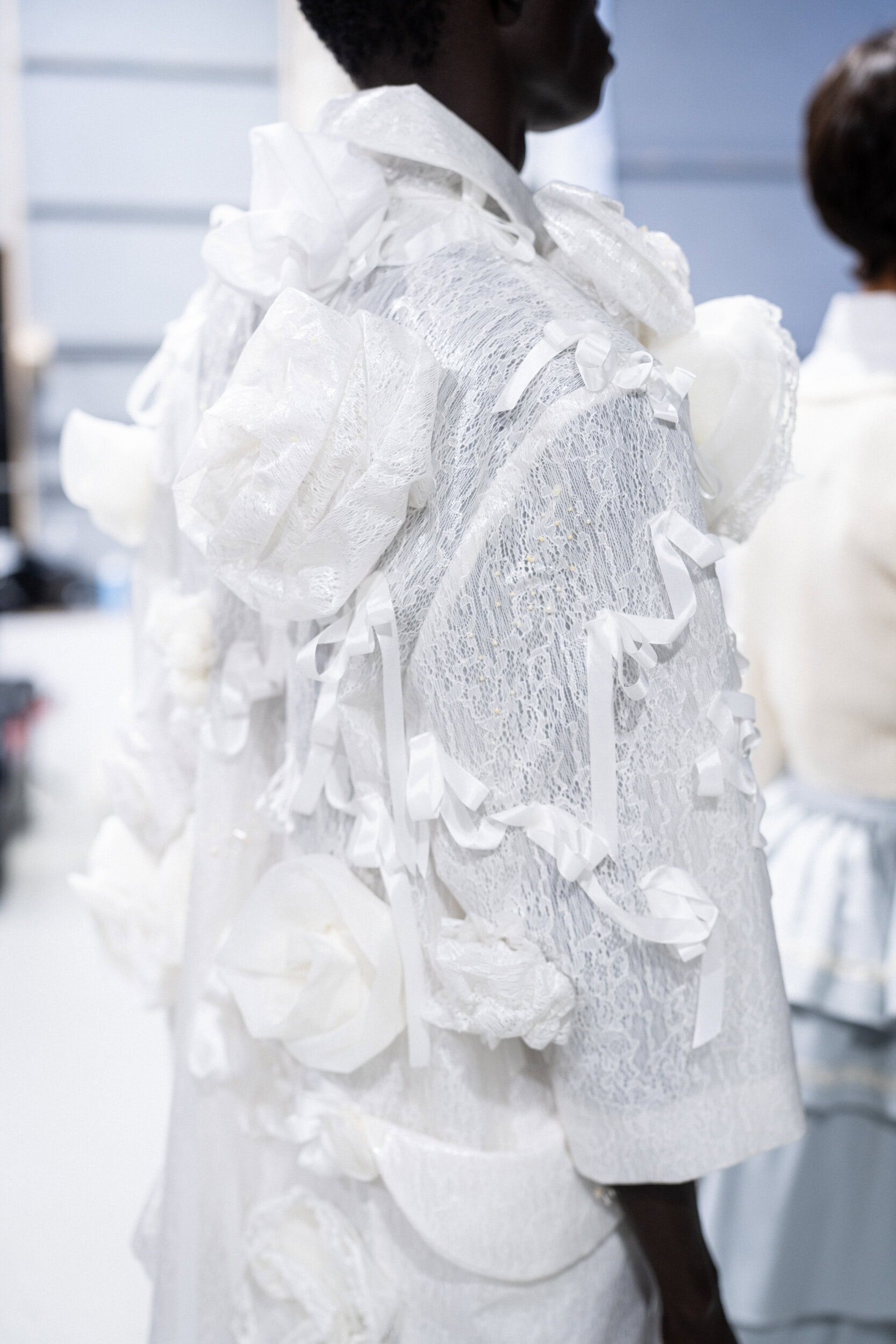 Meruert Tolegen Spring 2027 Fashion Show Backstage