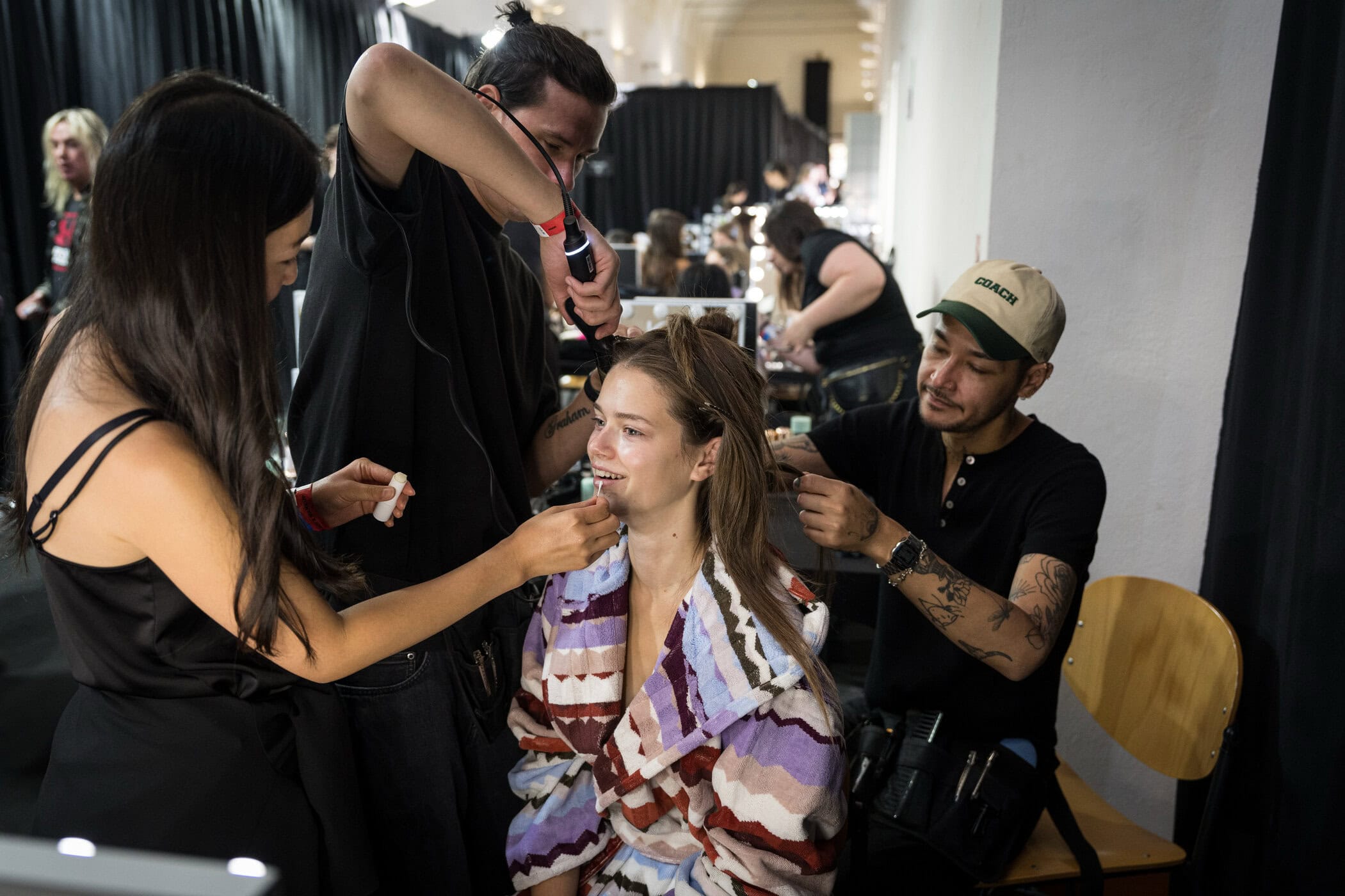 Missoni Spring 2027 Fashion Show Backstage
