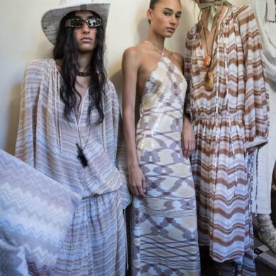 Missoni Spring 2027 Fashion Show Backstage