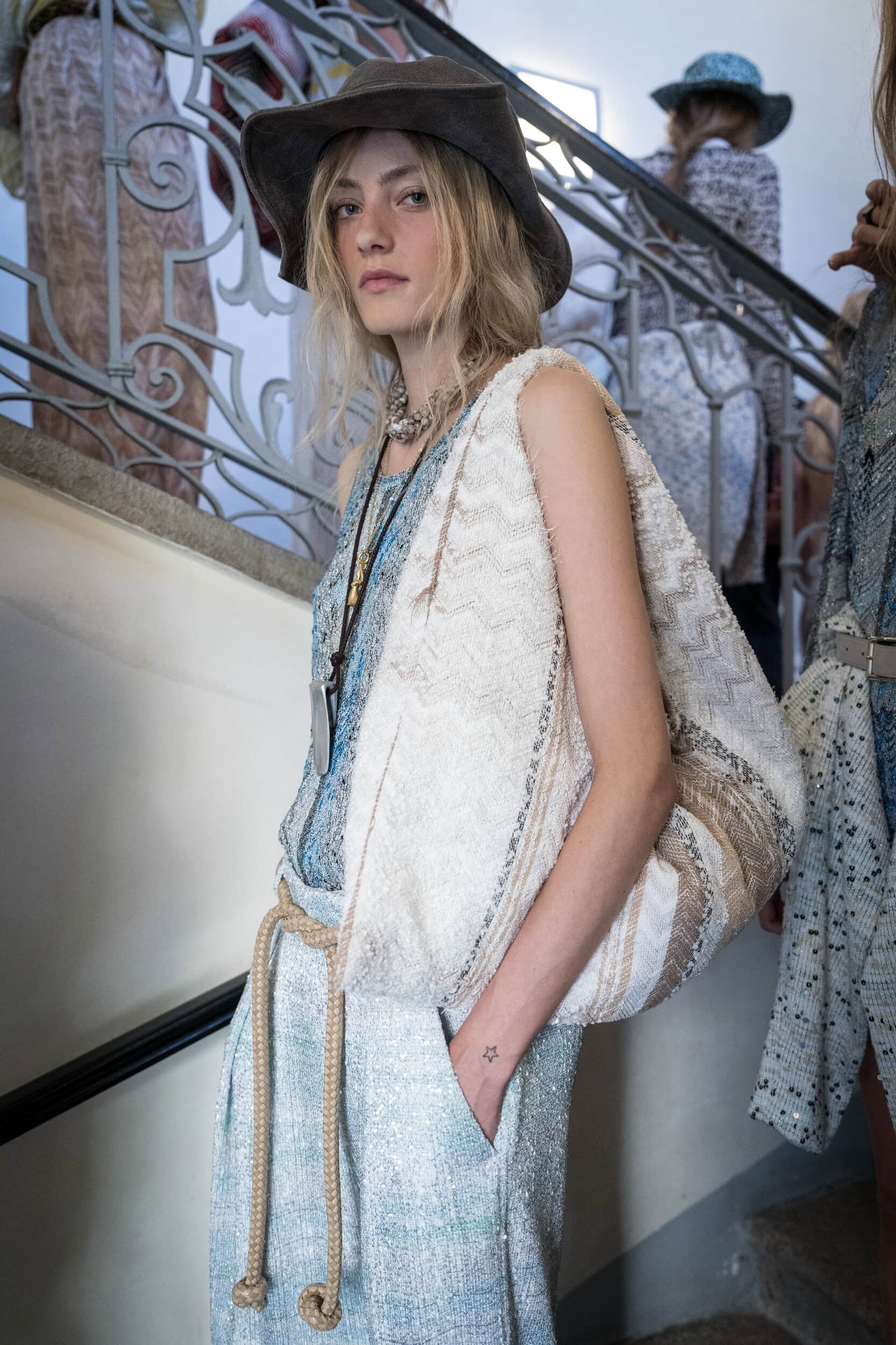 Missoni Spring 2027 Fashion Show Backstage