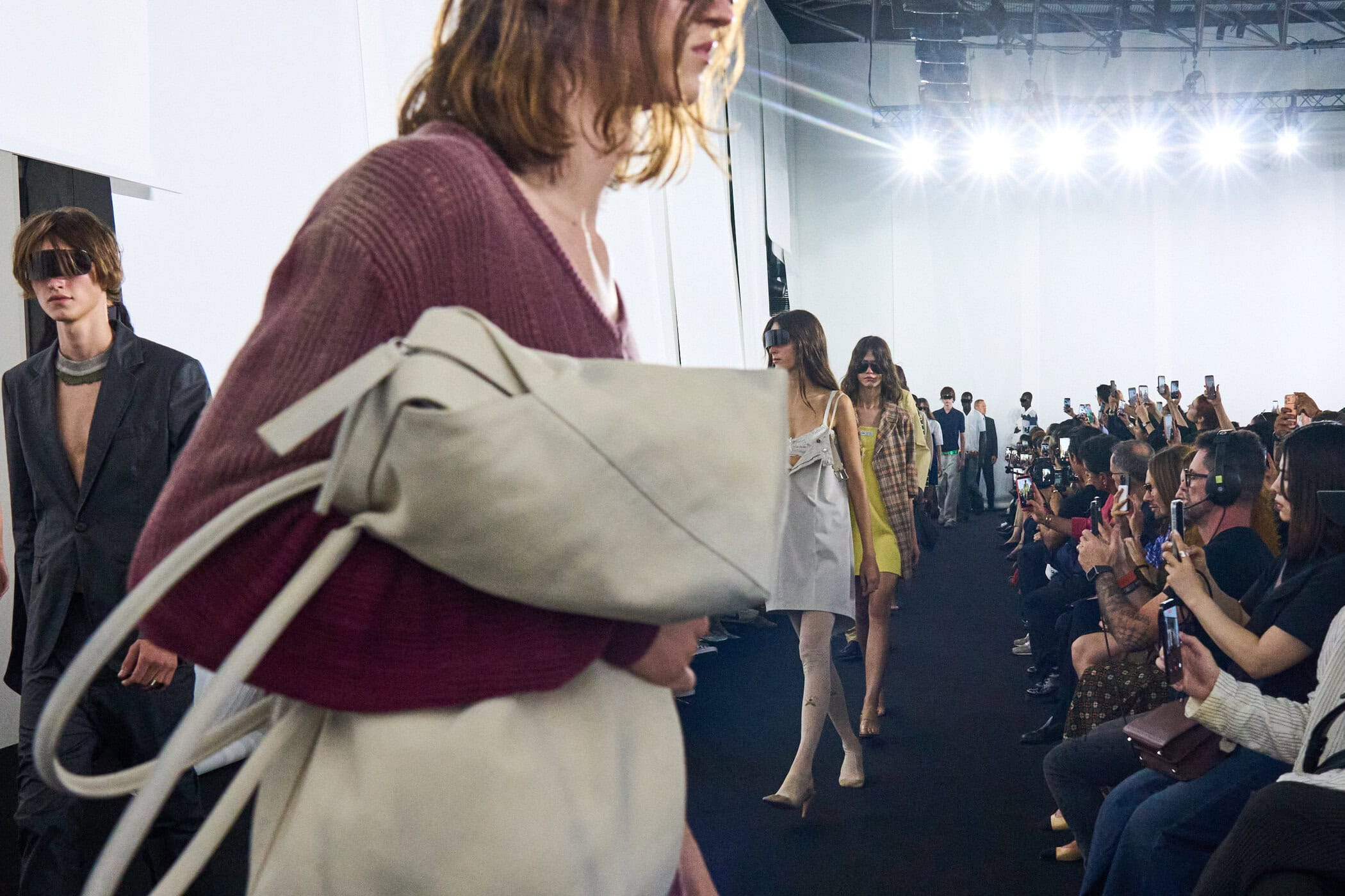 Mm6 Maison Margiela Spring 2027 Fashion Show Atmosphere