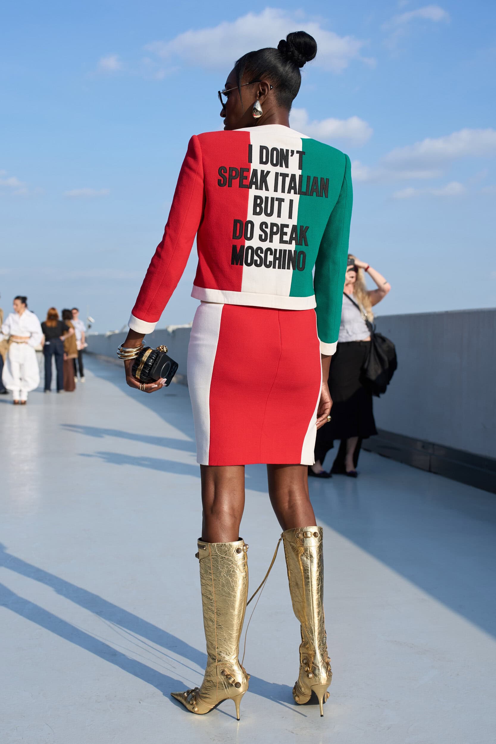 Moschino Spring 2027 Fashion Show Front Row