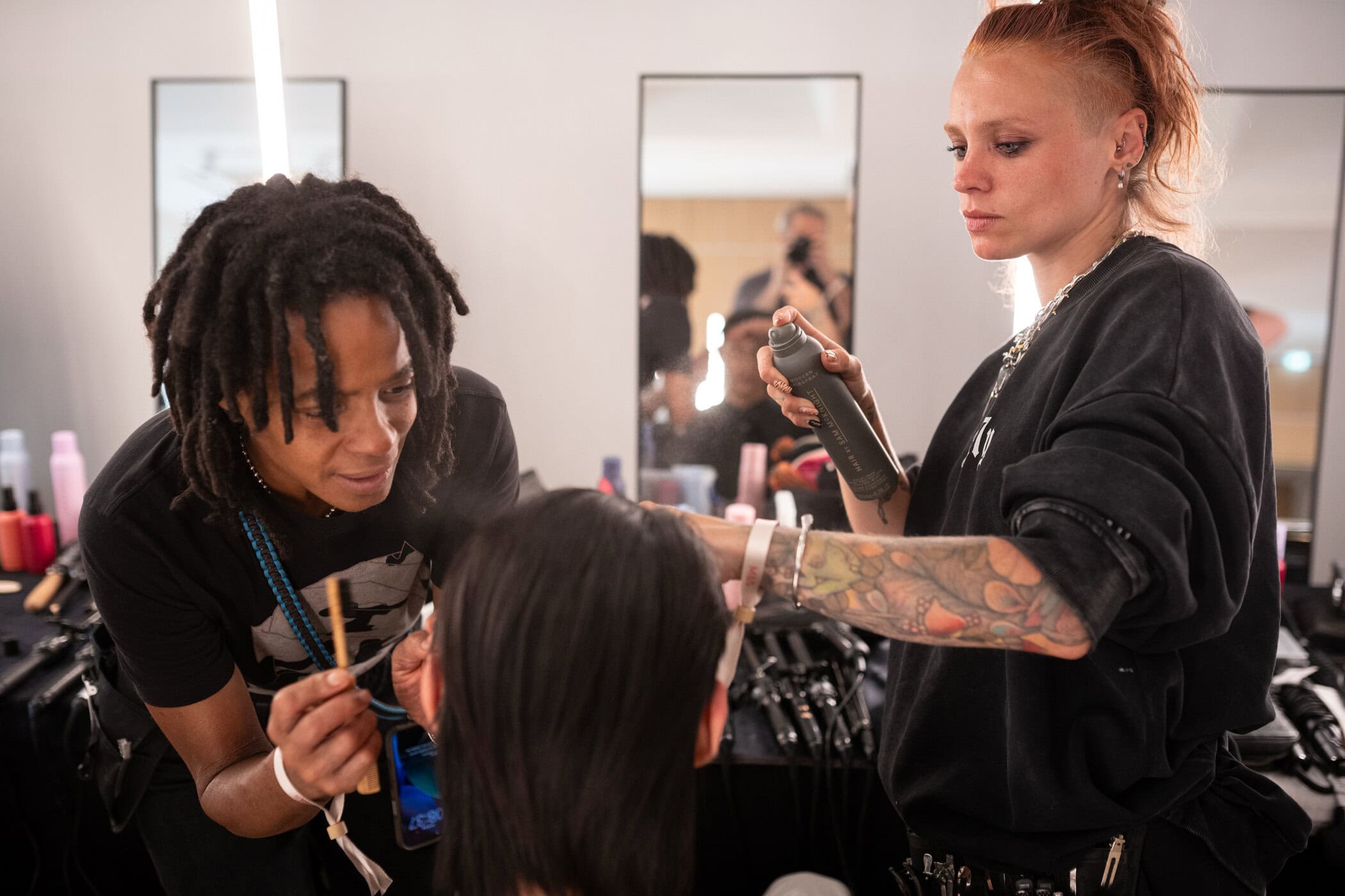 M & S Spring 2027 Fashion Show Backstage