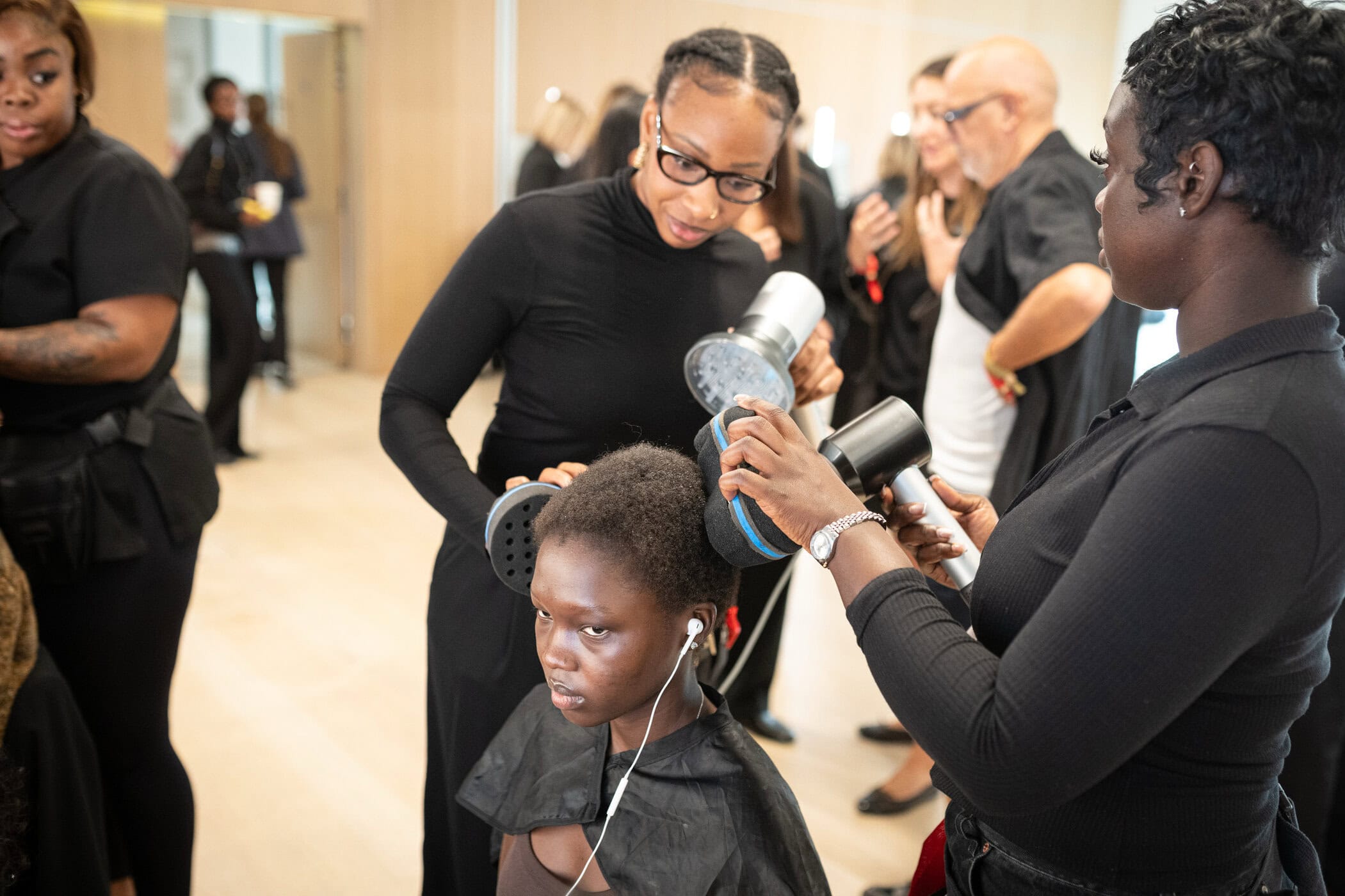 M & S Spring 2027 Fashion Show Backstage