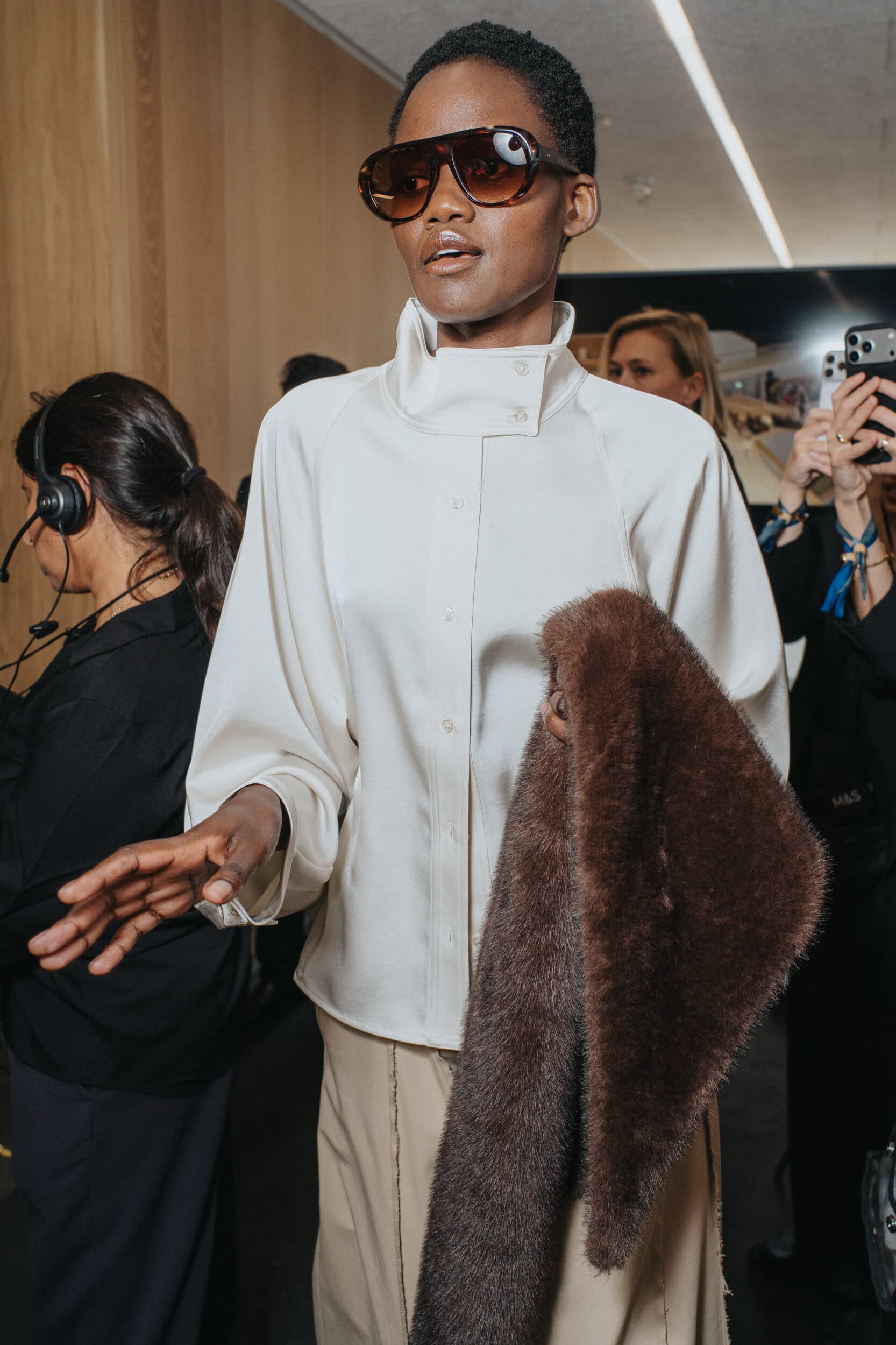 M & S Spring 2027 Fashion Show Backstage