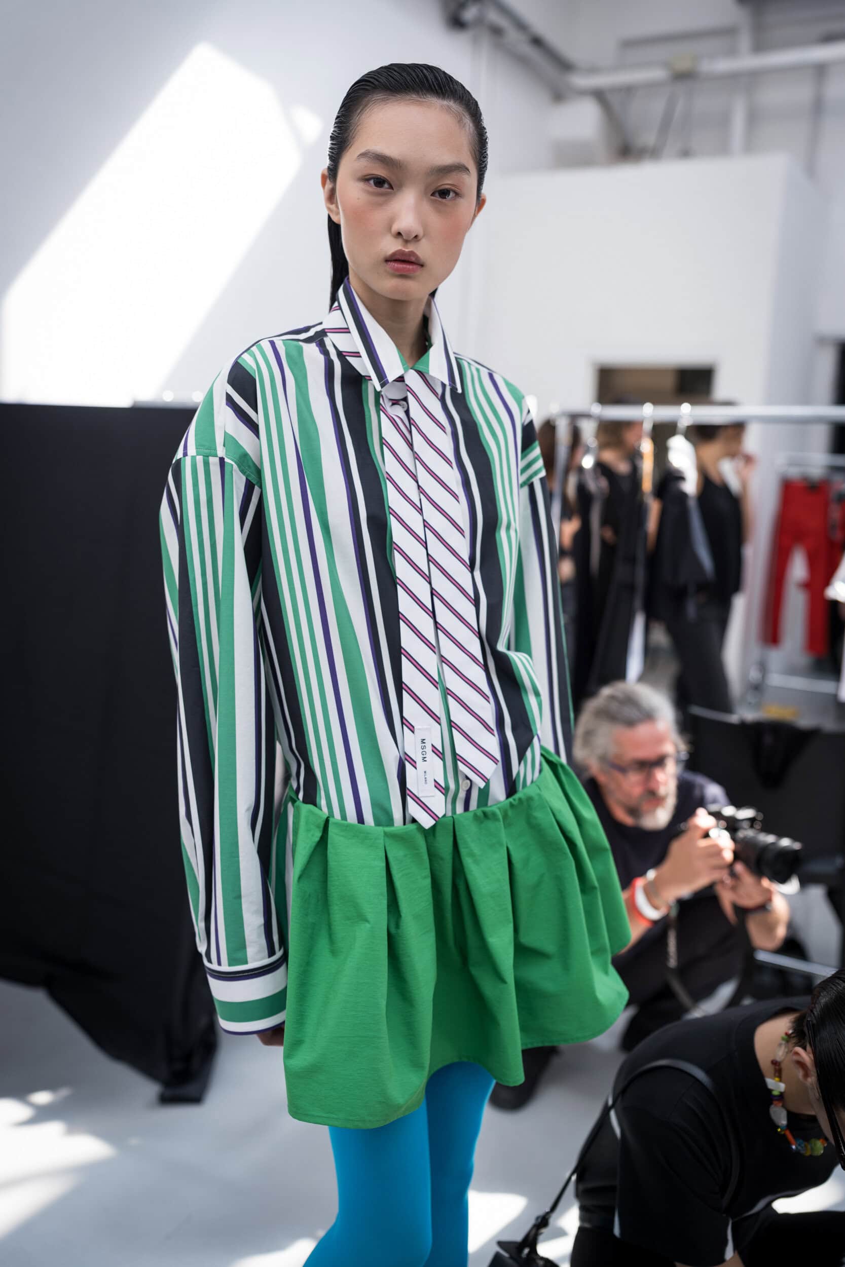 Msgm Spring 2027 Fashion Show Backstage