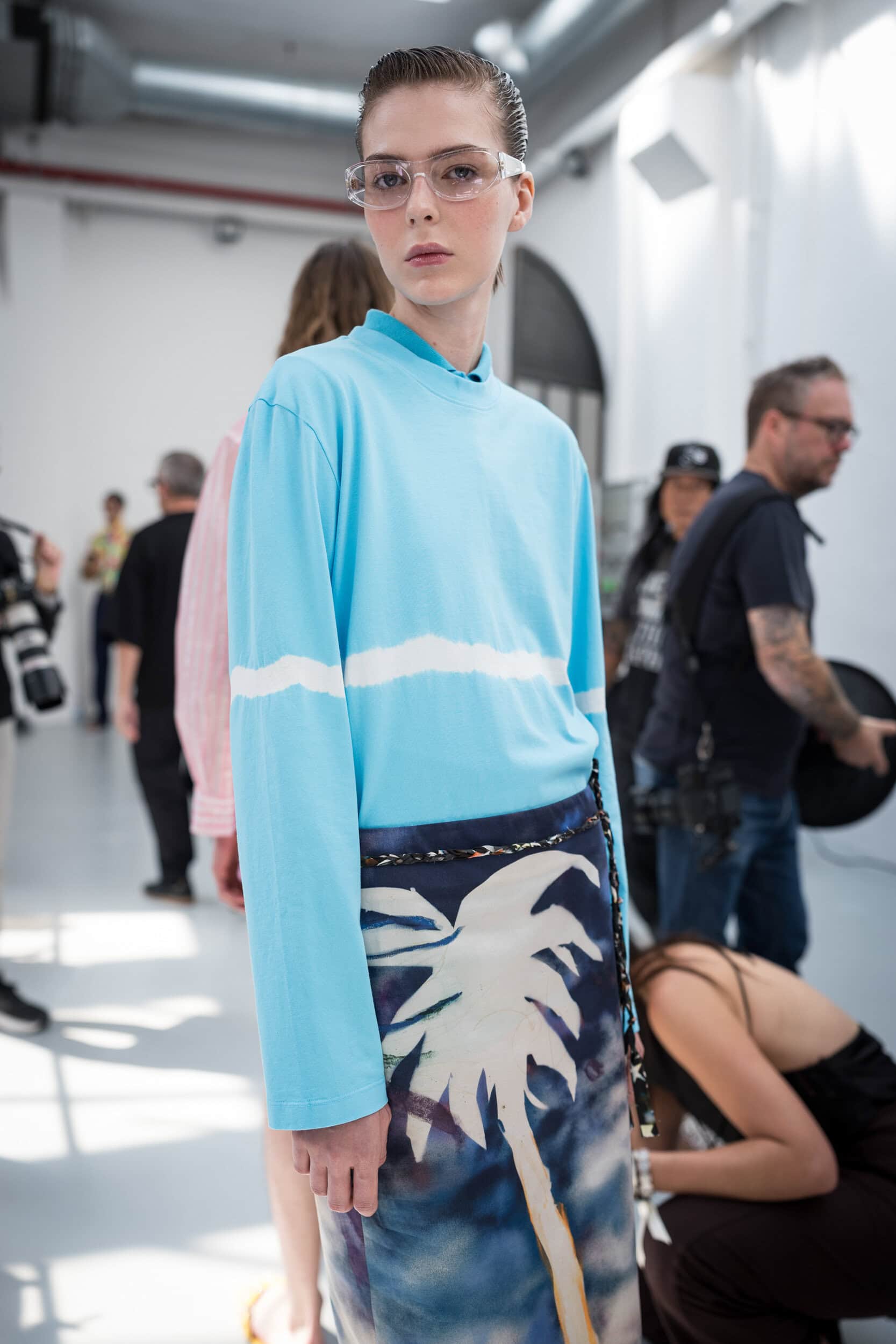 Msgm Spring 2027 Fashion Show Backstage