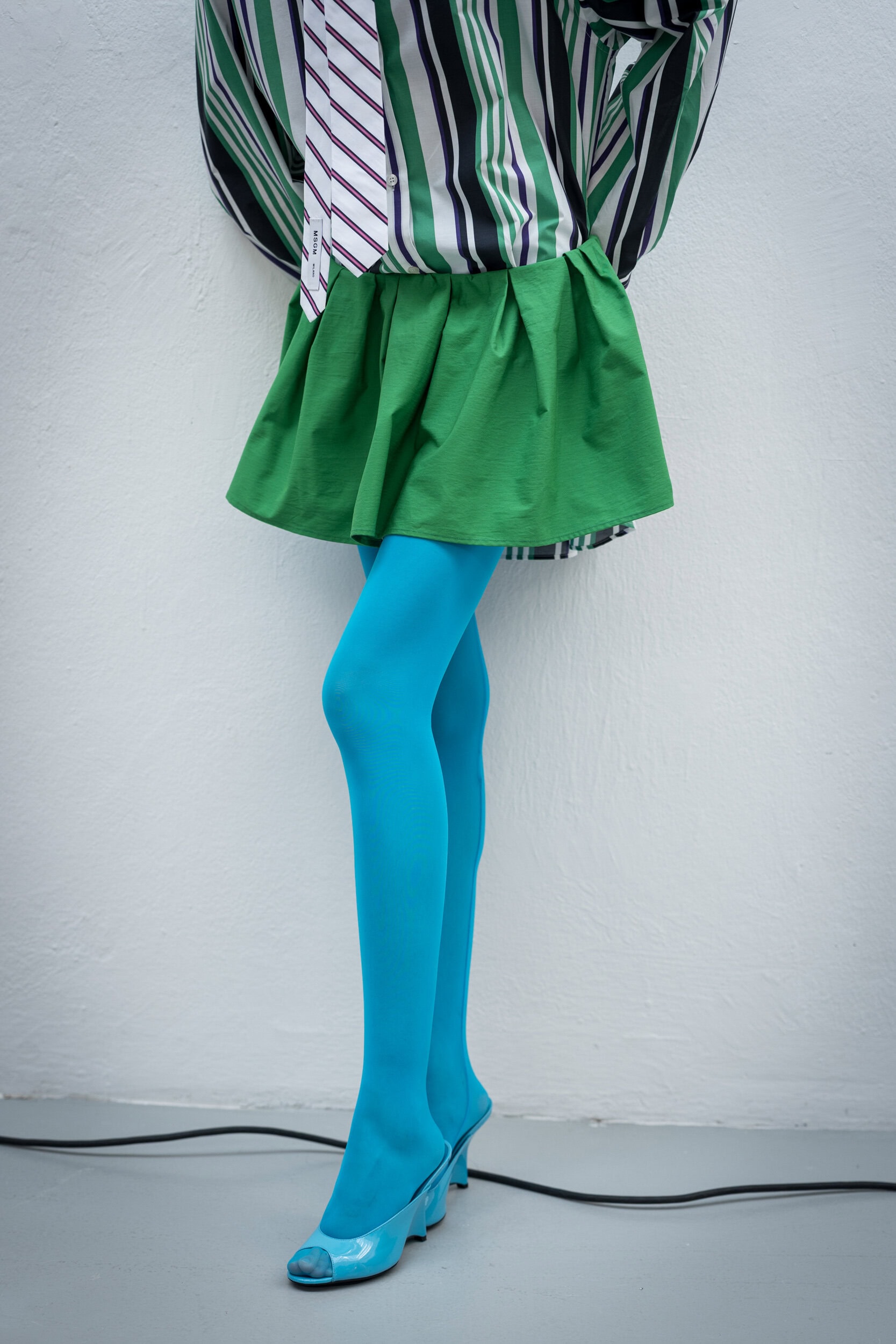 Msgm Spring 2027 Fashion Show Backstage