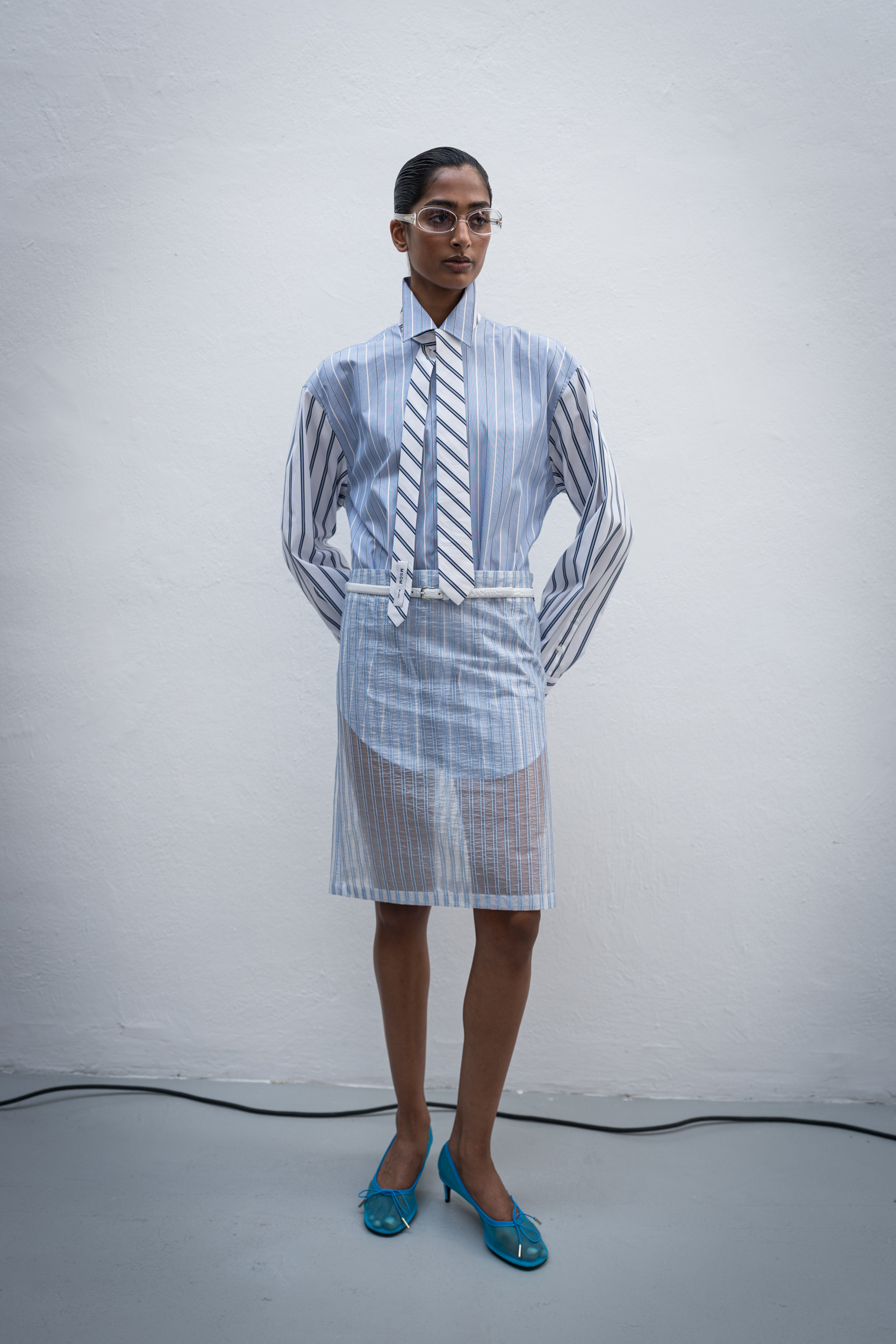 Msgm Spring 2027 Fashion Show Backstage