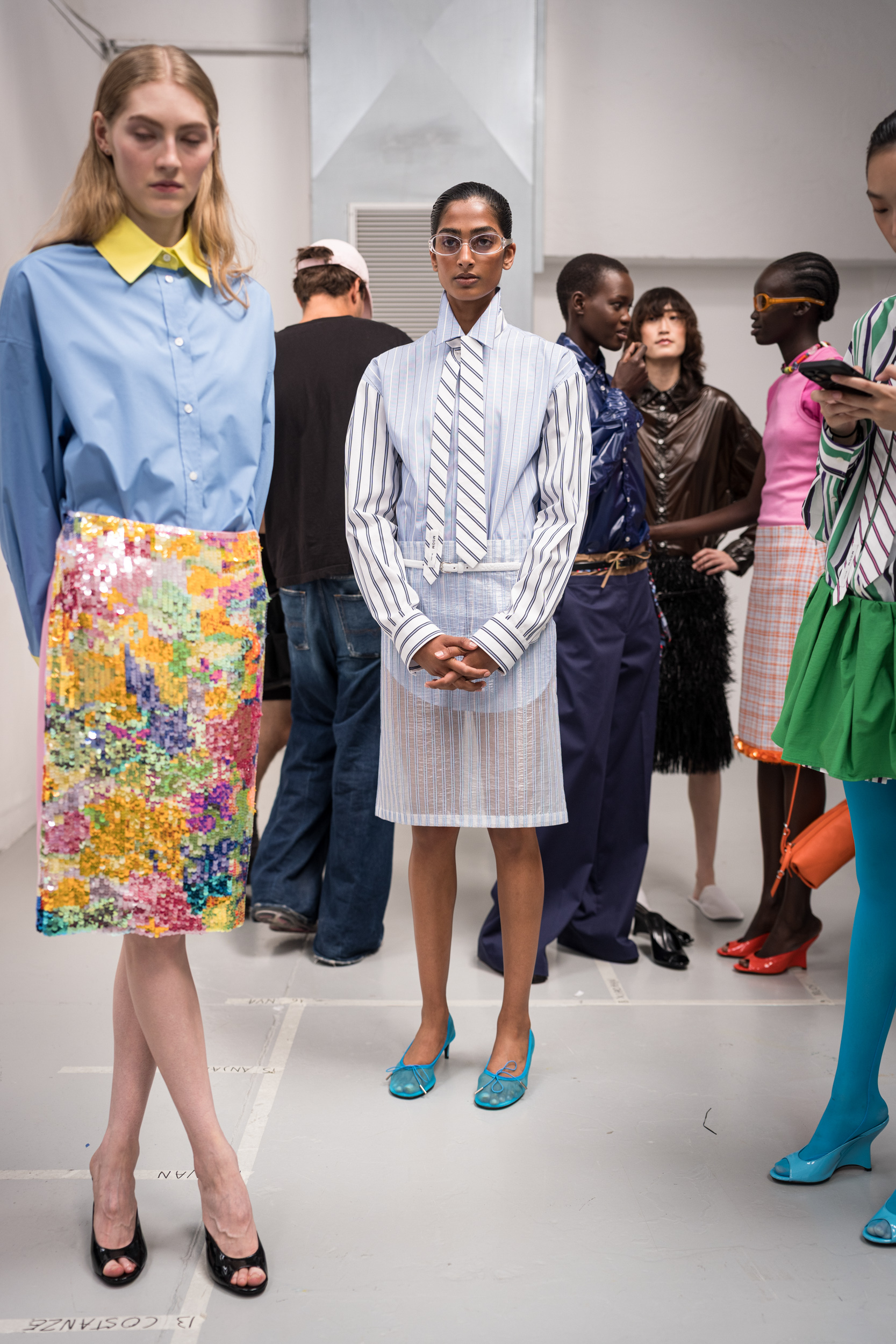 Msgm Spring 2027 Fashion Show Backstage