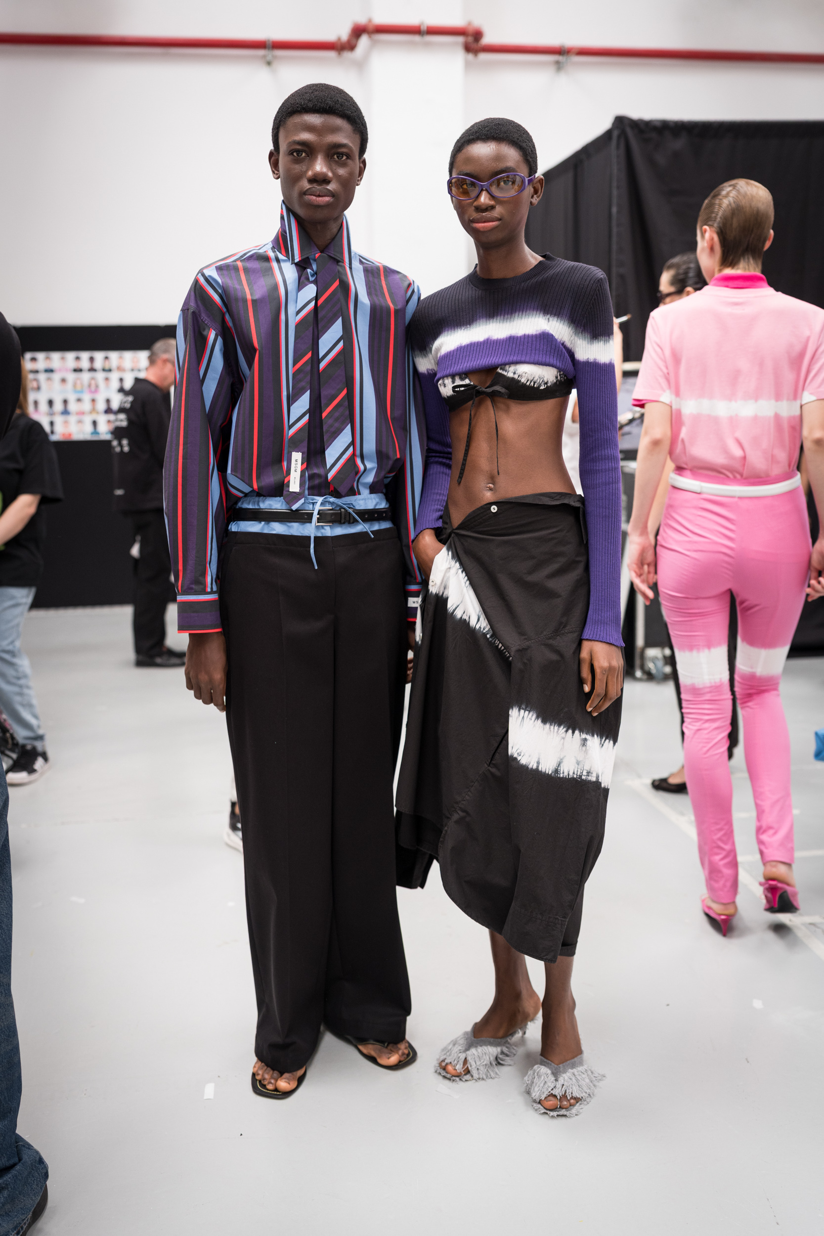 Msgm Spring 2027 Fashion Show Backstage