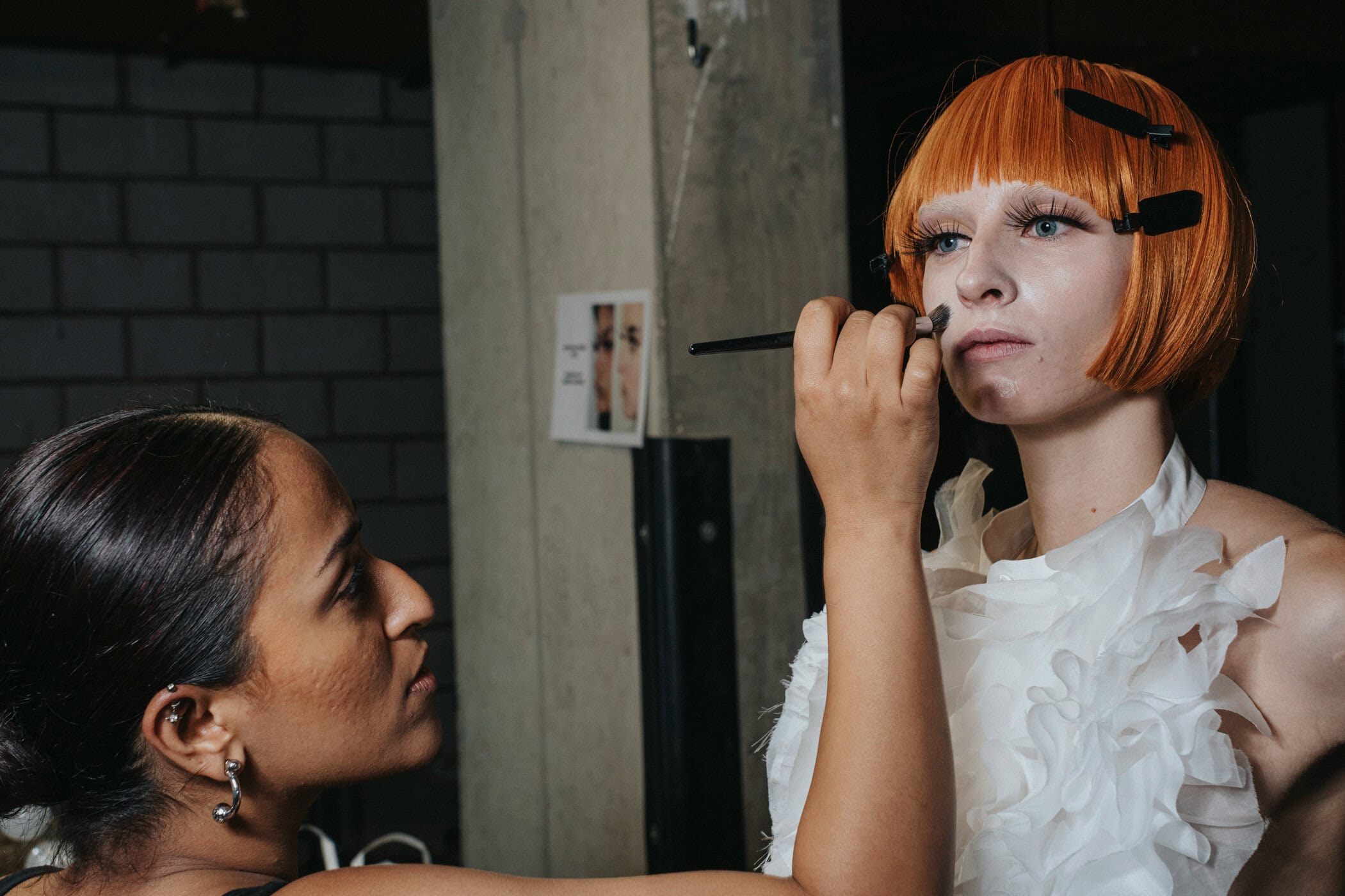 Natasha Zinko Spring 2027 Fashion Show Backstage