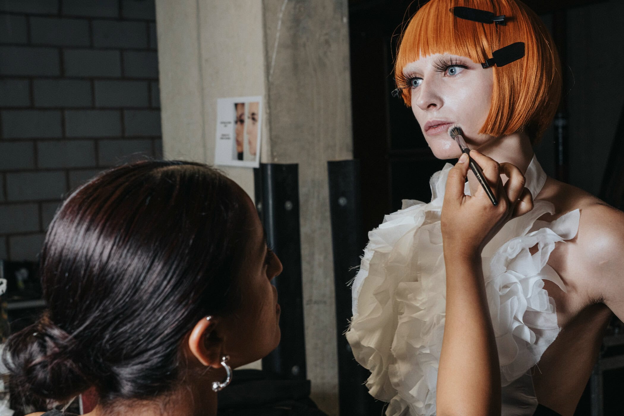 Natasha Zinko Spring 2027 Fashion Show Backstage