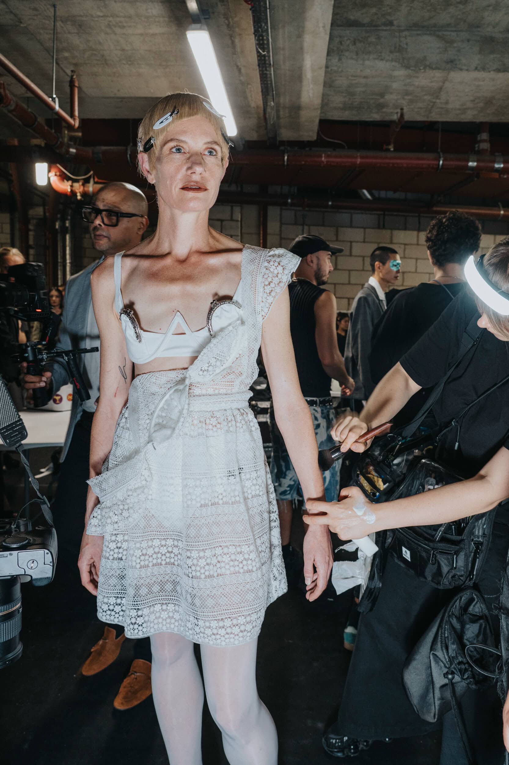 Natasha Zinko Spring 2027 Fashion Show Backstage
