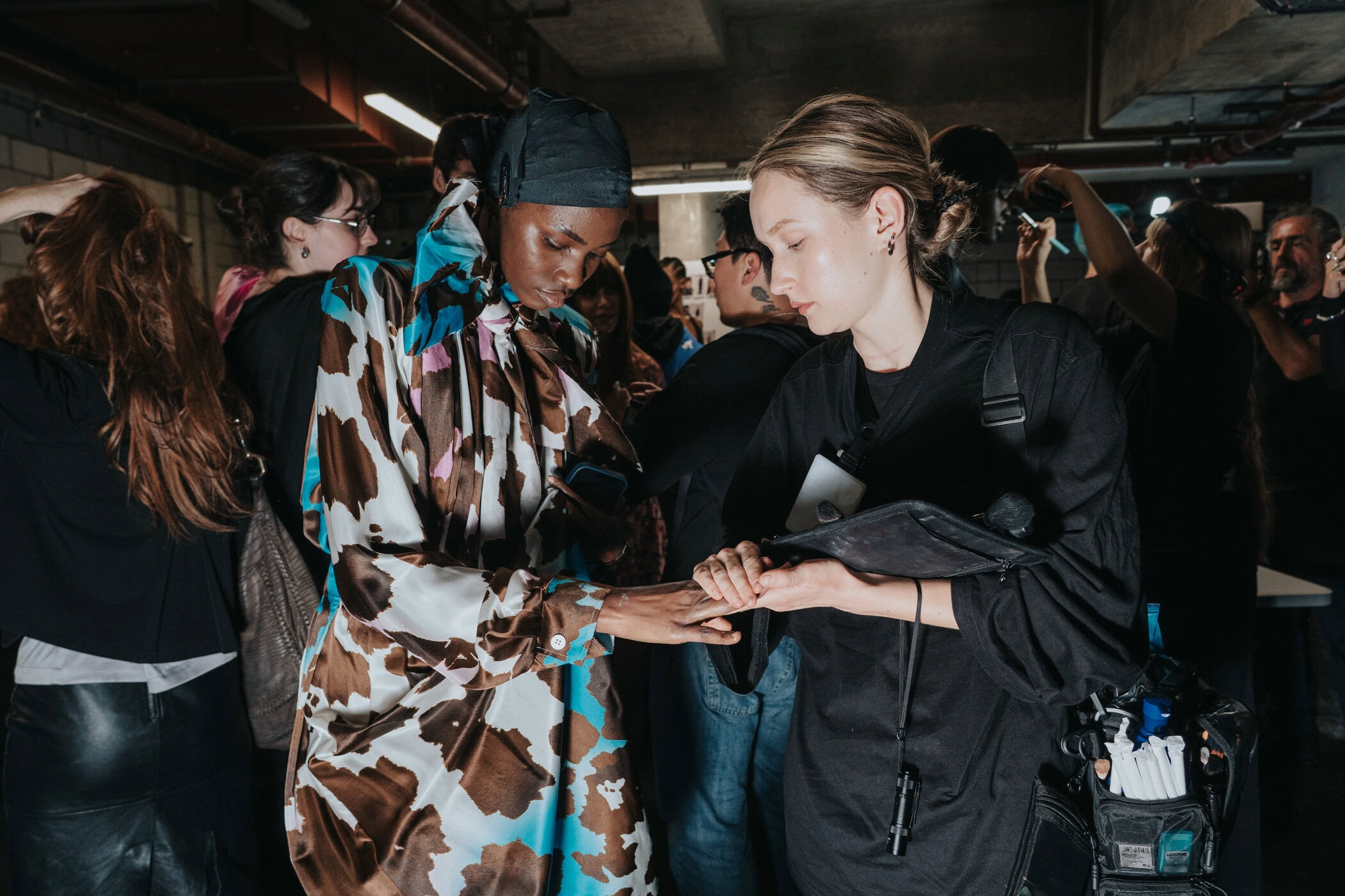 Natasha Zinko Spring 2027 Fashion Show Backstage