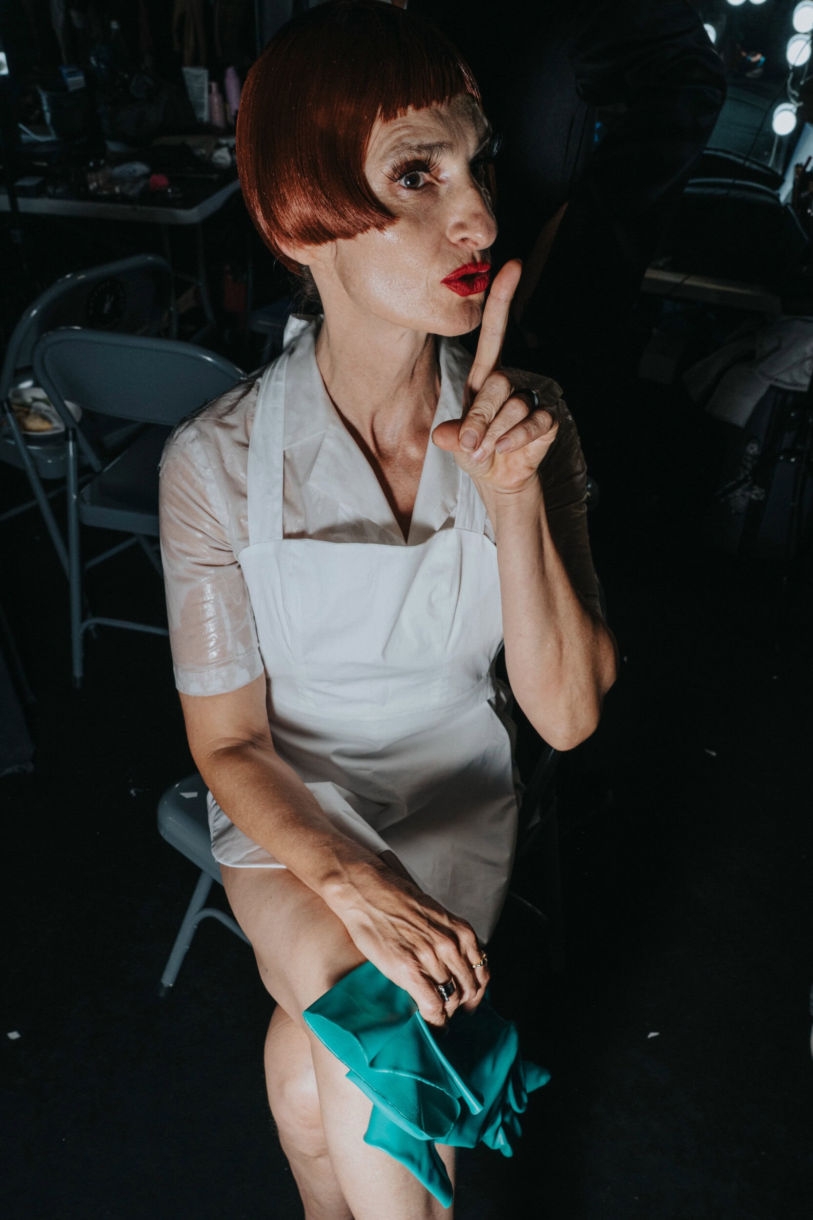 Natasha Zinko Spring 2027 Fashion Show Backstage