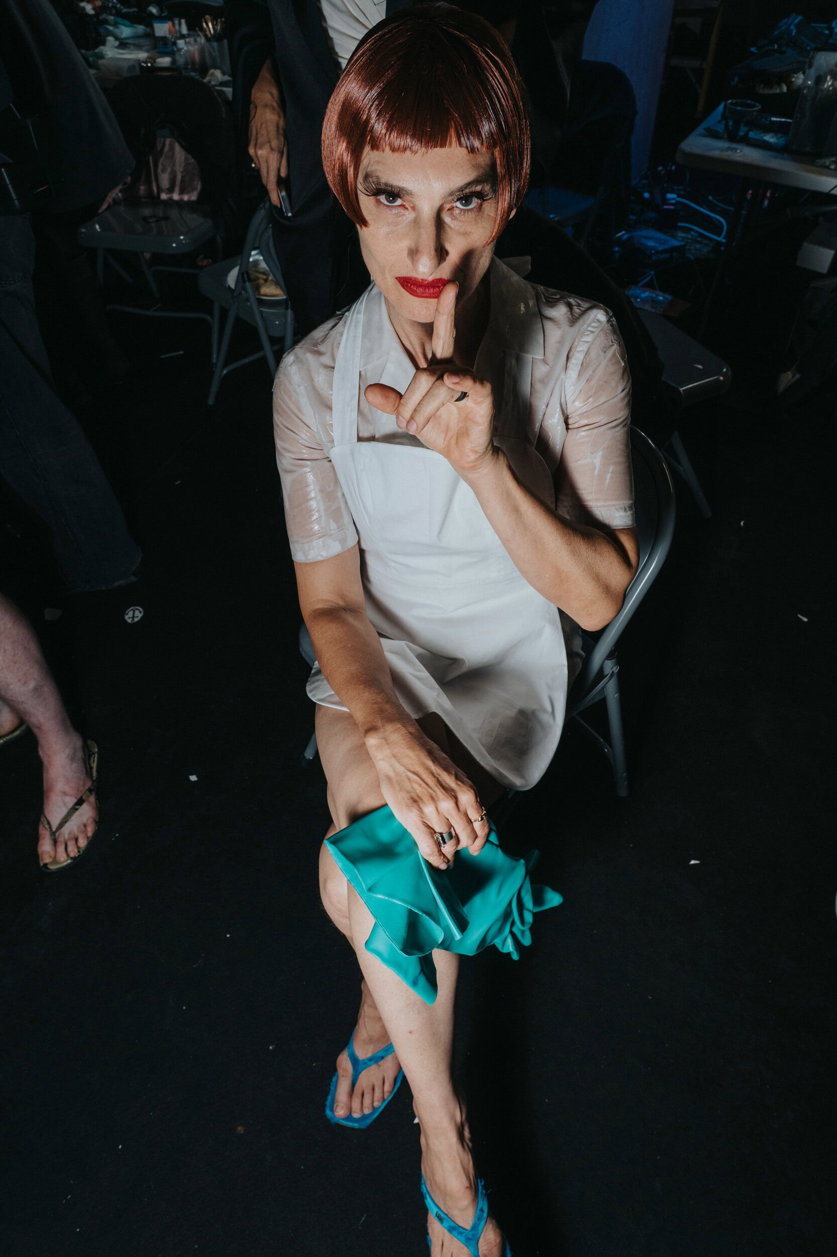 Natasha Zinko Spring 2027 Fashion Show Backstage
