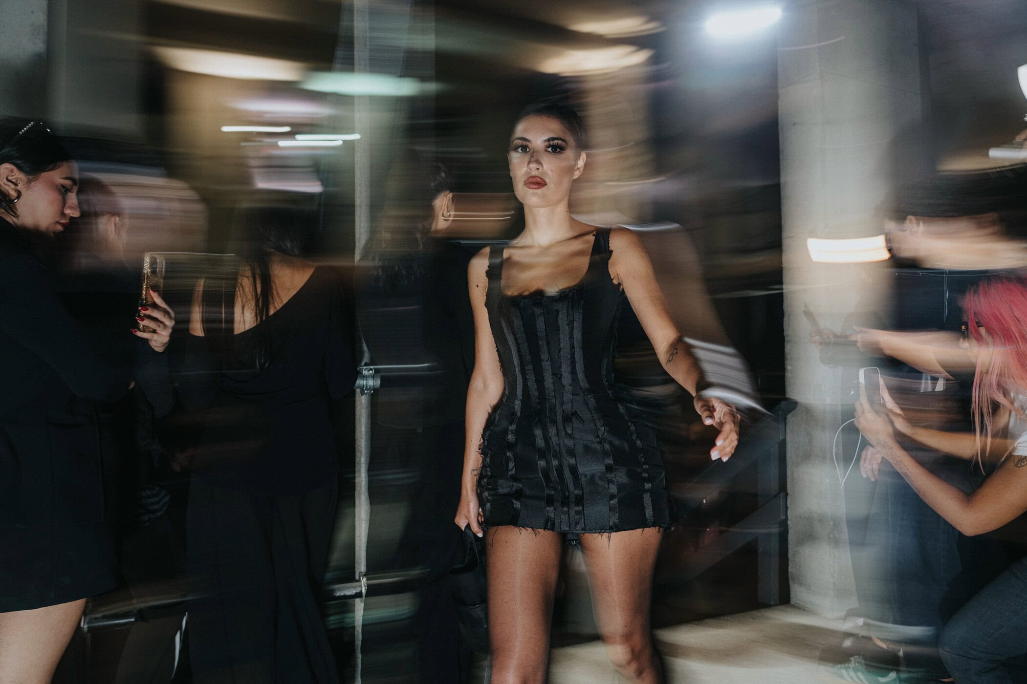 Natasha Zinko Spring 2027 Fashion Show Backstage