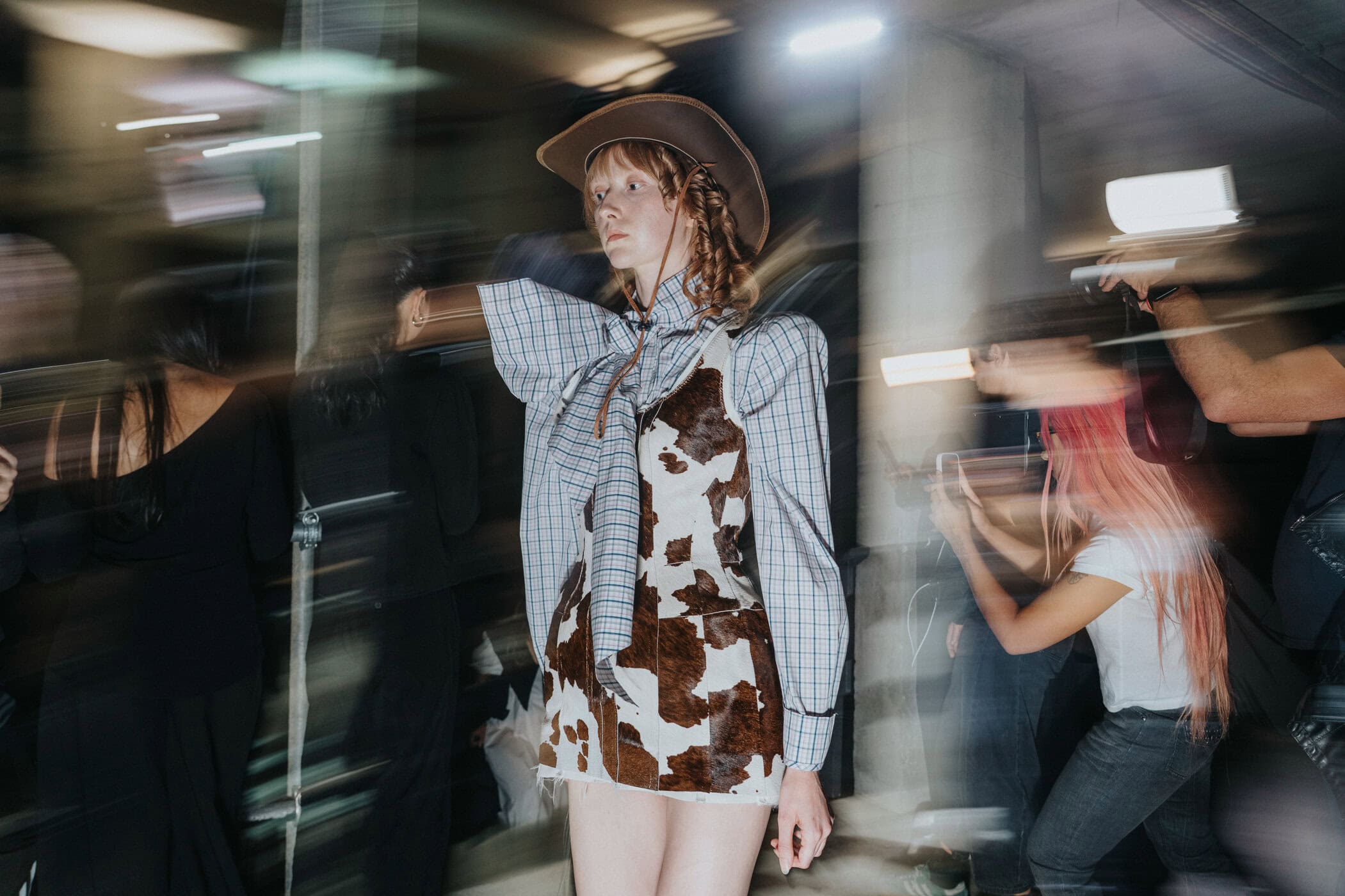 Natasha Zinko Spring 2027 Fashion Show Backstage