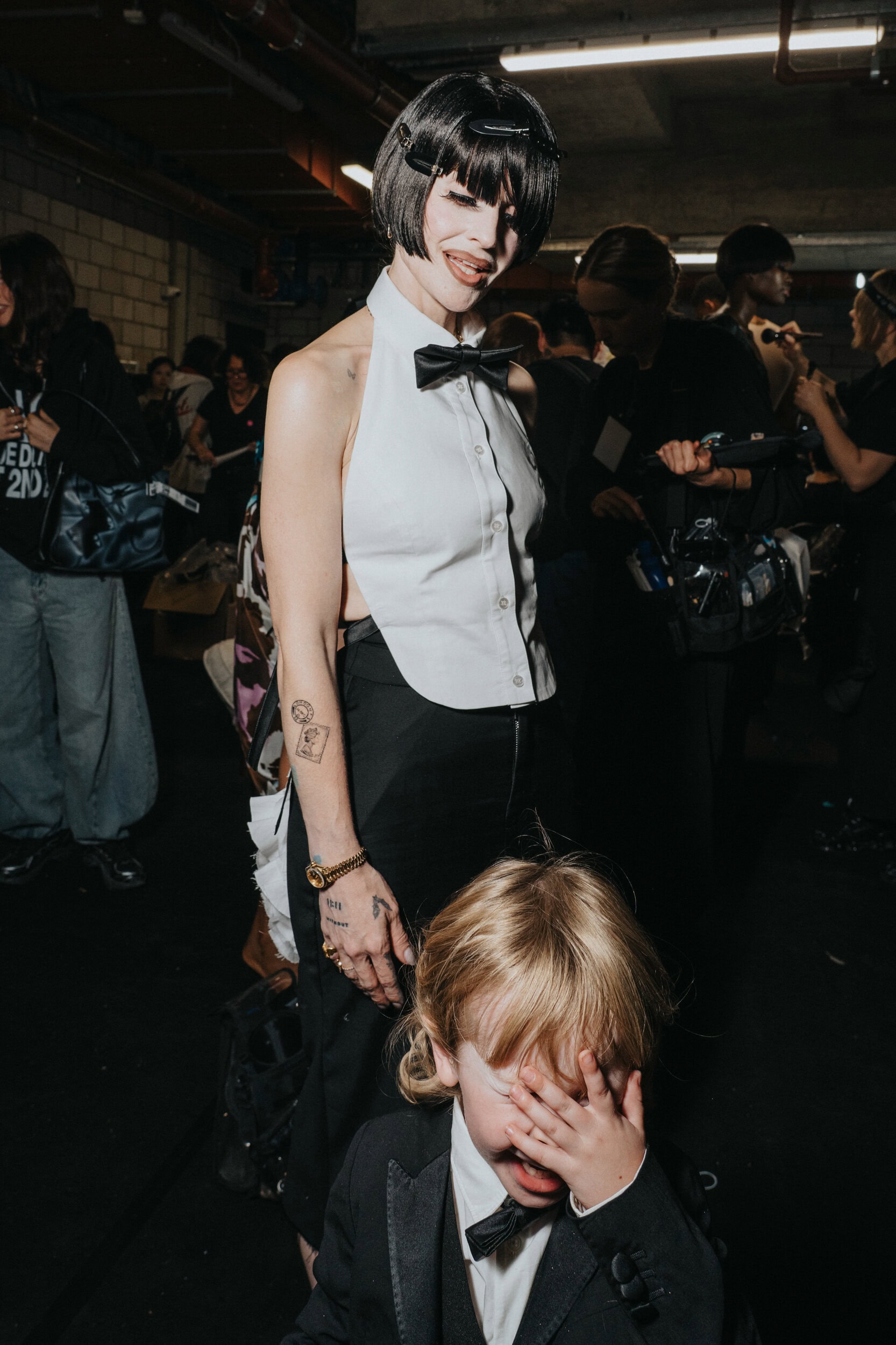 Natasha Zinko Spring 2027 Fashion Show Backstage