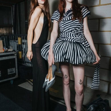 Natasha Zinko Spring 2027 Fashion Show Backstage