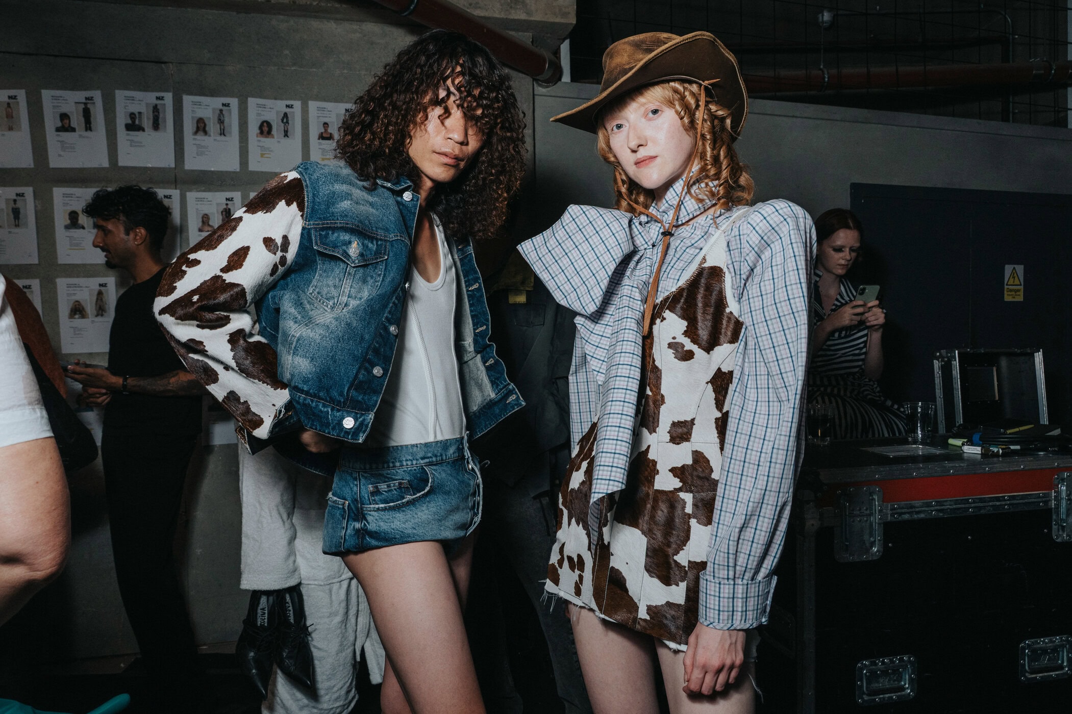 Natasha Zinko Spring 2027 Fashion Show Backstage