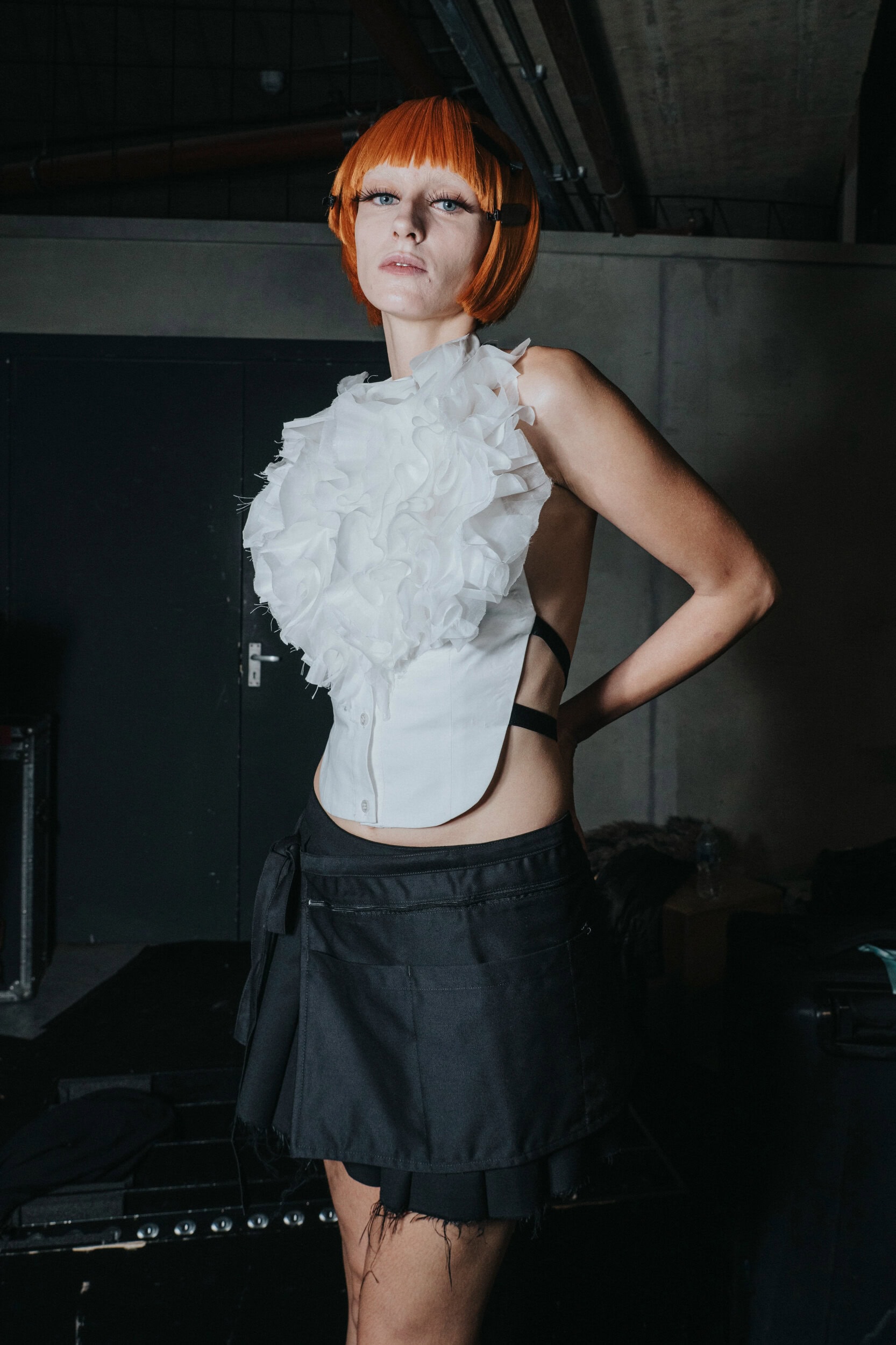Natasha Zinko Spring 2027 Fashion Show Backstage