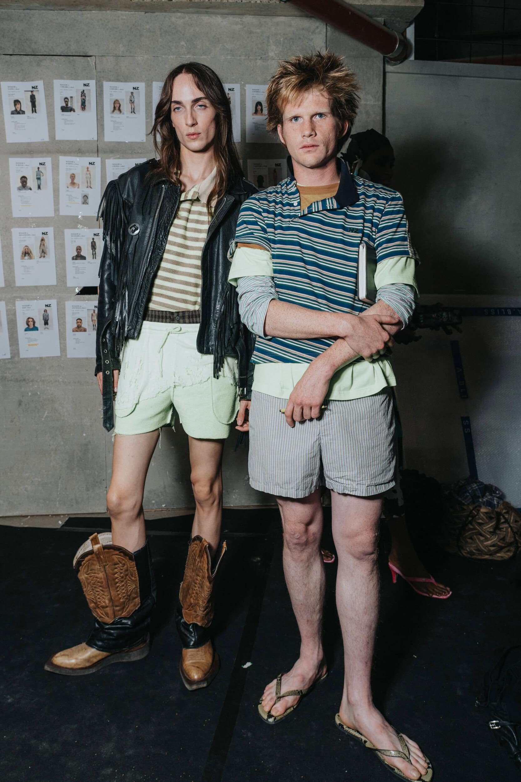 Natasha Zinko Spring 2027 Fashion Show Backstage